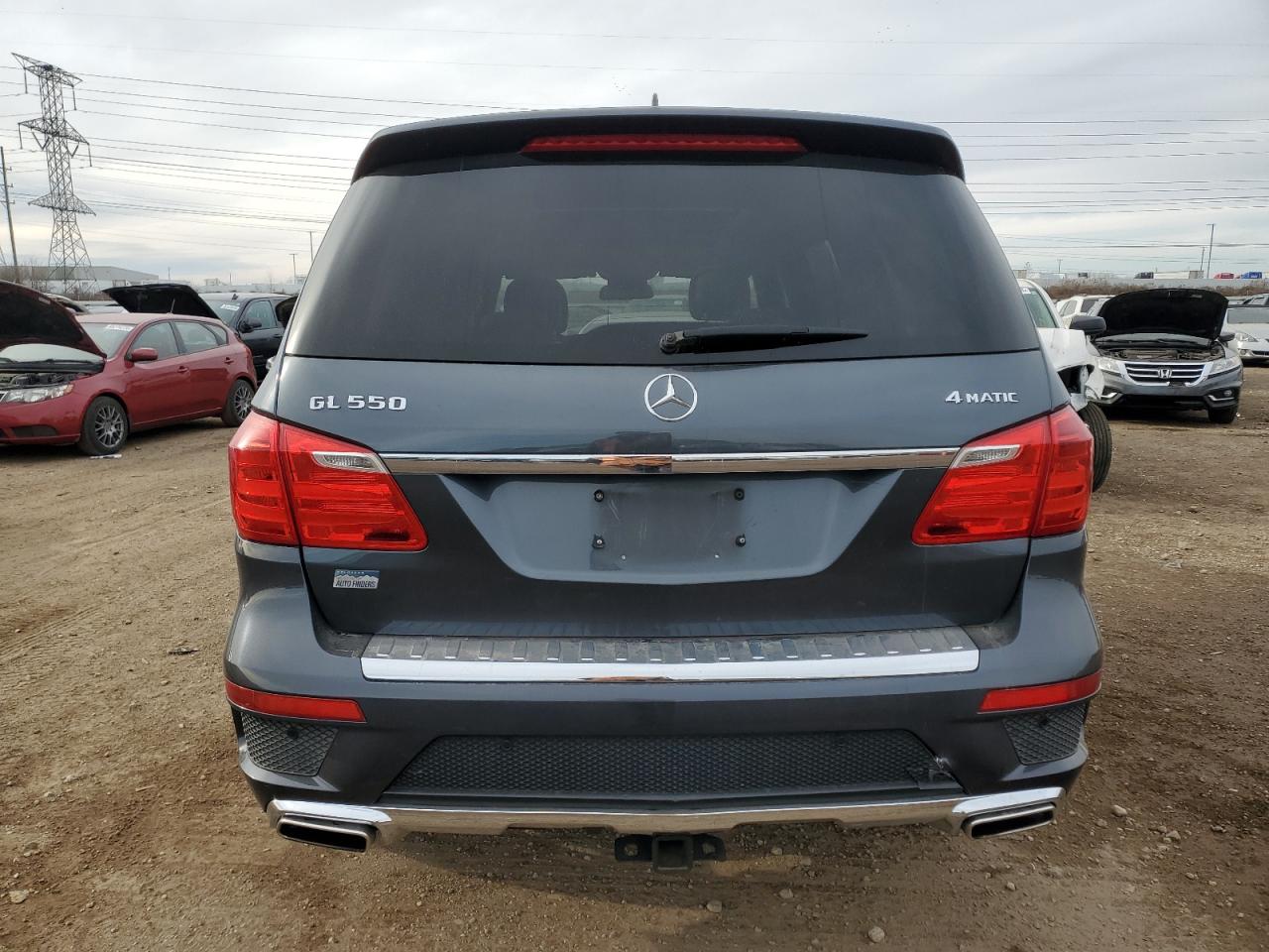 2015 Mercedes-Benz GL-klasse VIN 4JGDF7DE9FA442305 Copart auction photo, front end damage thumbnail 6