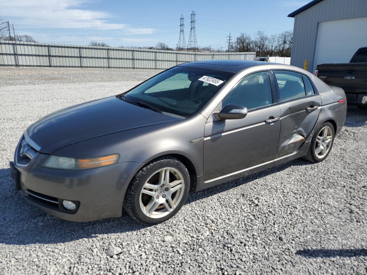 2008 Acura TL VIN 19UUA66228A023202 - Copart auction photo