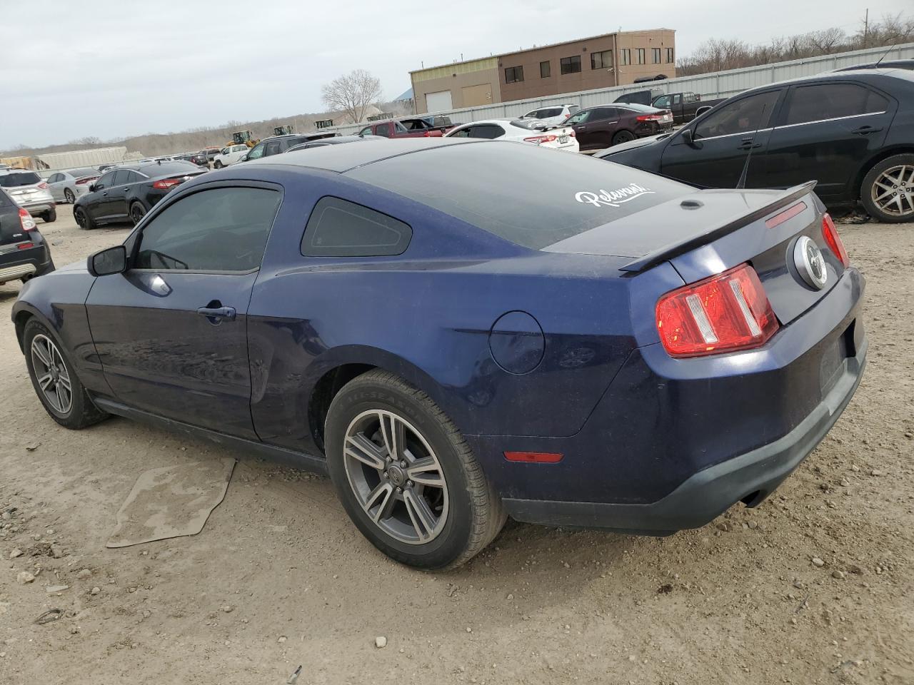 2012 Ford Mustang VIN 1ZVBP8AM7C5225184 Copart auction photo, front end / side damage thumbnail 2