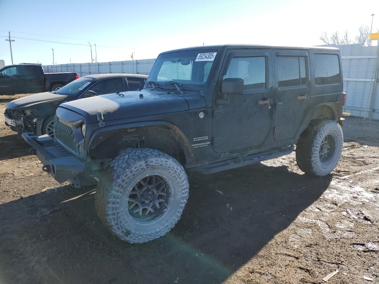 2015 Jeep Wrangler VIN 1C4BJWDG5FL676435