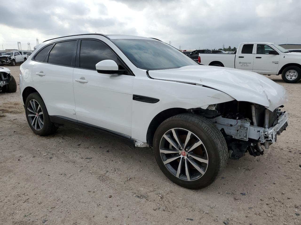 2023 Jaguar F-Pace VIN SADCJ2EX4PA706442 Copart auction photo, front end damage thumbnail 4