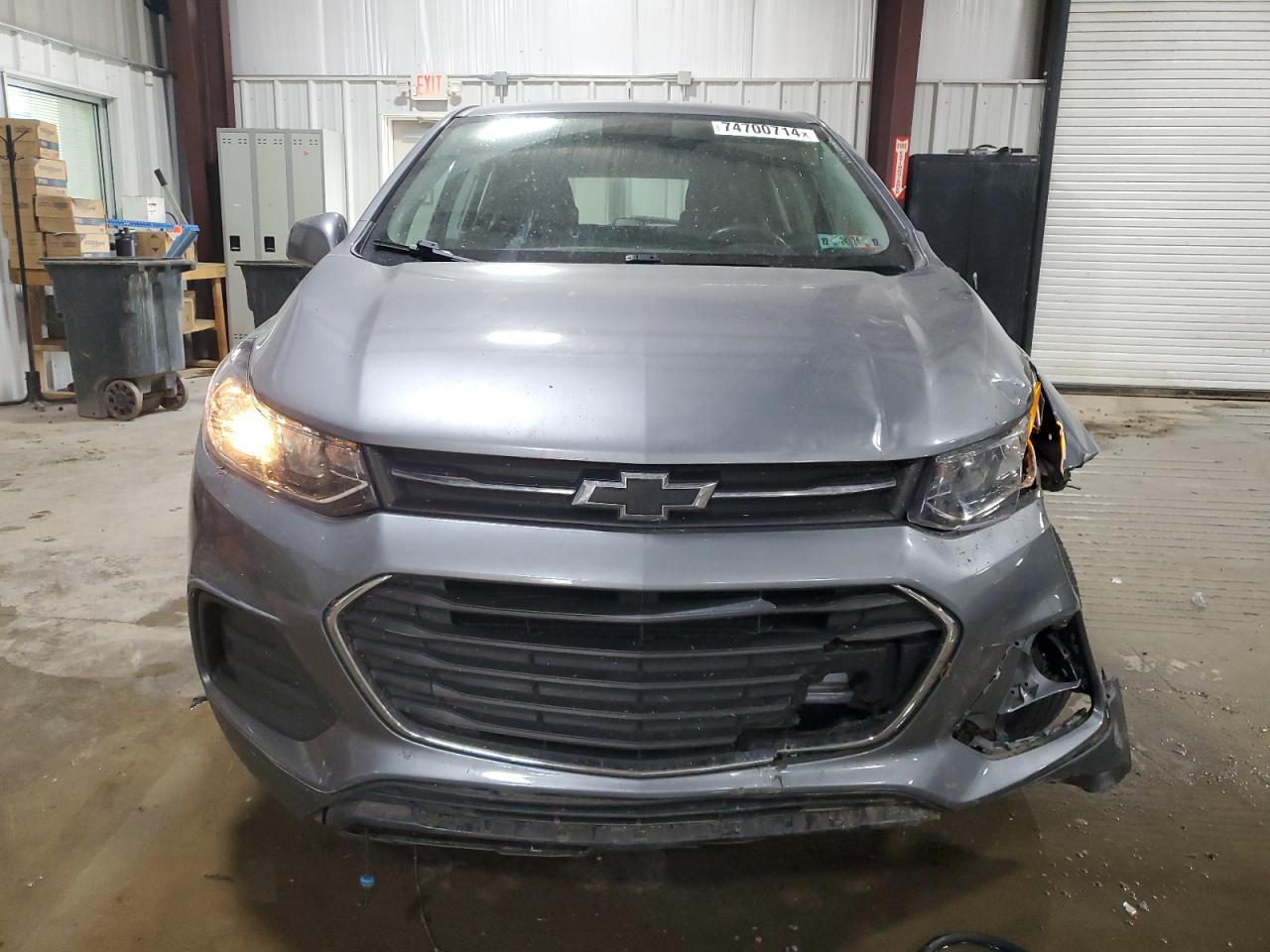 2020 Chevrolet Trax VIN 3GNCJKSBXLL150653 Copart auction photo, front end / side damage thumbnail 5