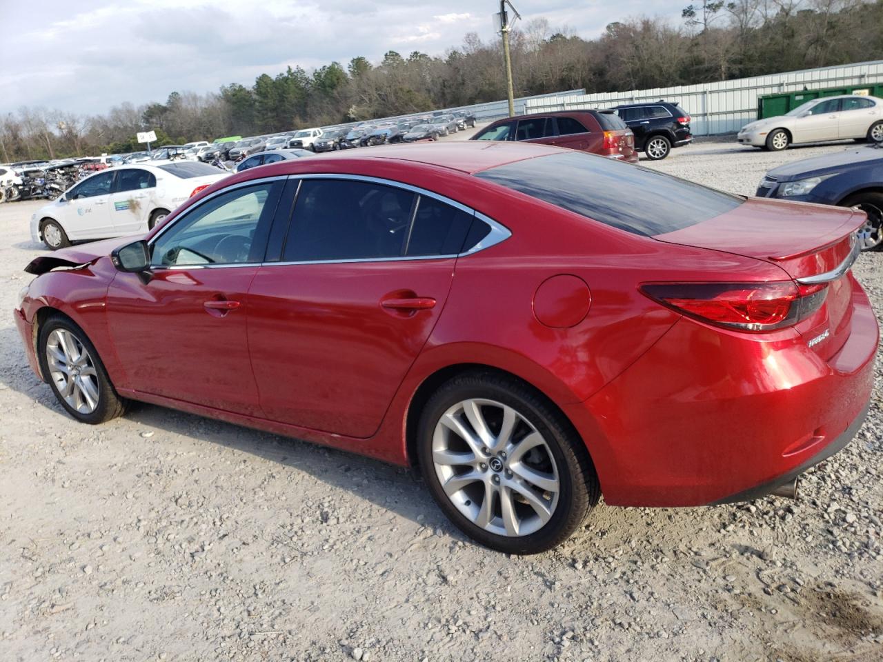 2016 Mazda 6 VIN JM1GJ1V53G1444810 Copart auction photo, front end damage thumbnail 2