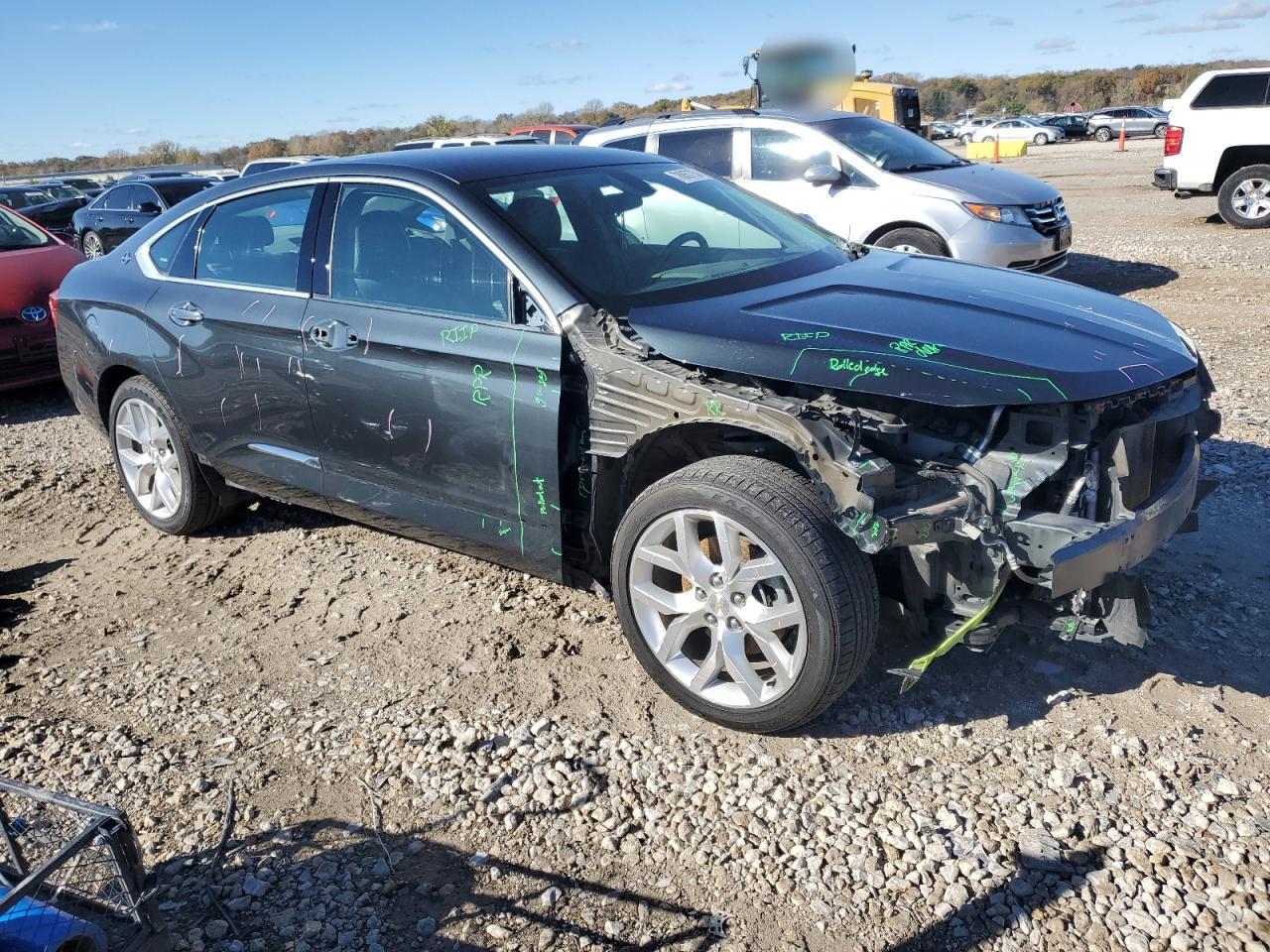 2018 Chevrolet Impala VIN 2G1125S38J9131356 Copart auction photo, front end damage thumbnail 4