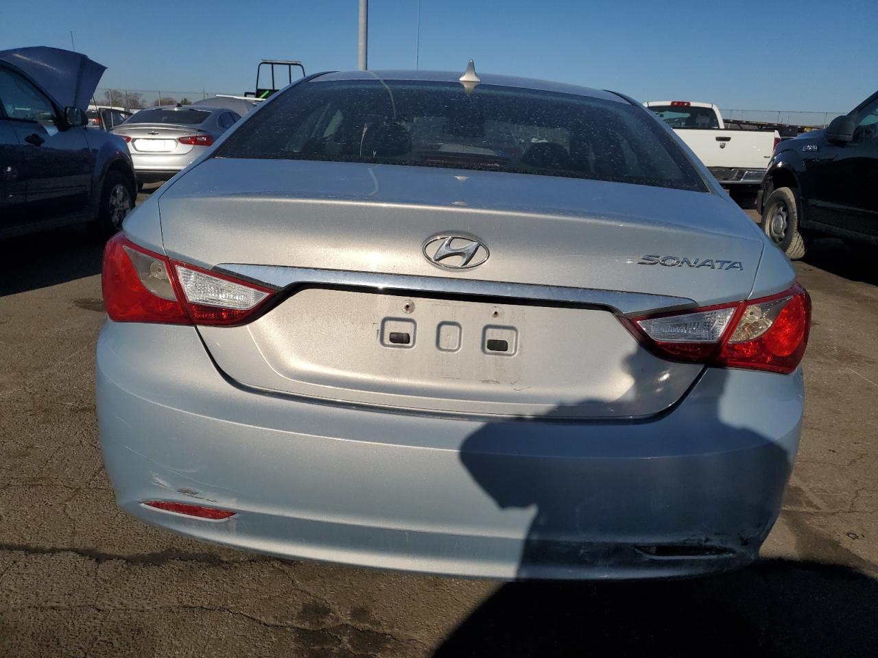 2011 Hyundai Sonata VIN 5NPEB4AC2BH204532 Copart auction photo, all over / vandalism damage thumbnail 6
