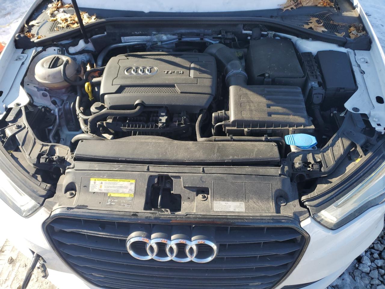 2016 Audi A3 VIN WAUA7GFF9G1107652 Copart auction photo, front end damage thumbnail 11