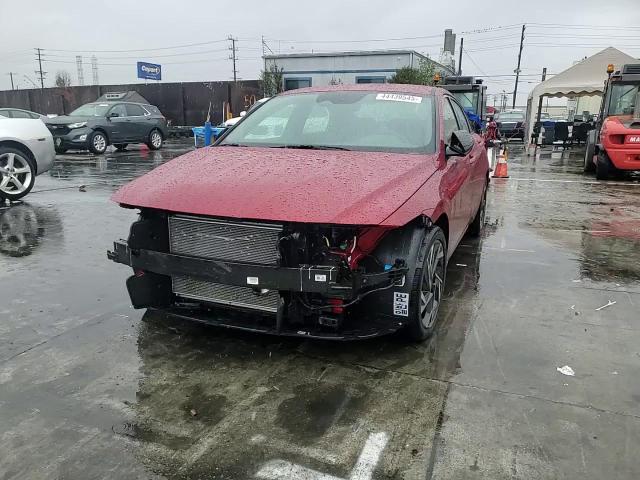2025 Hyundai Elantra VIN KMHLM4DG5SU910301 Copart auction photo, front end damage thumbnail 11