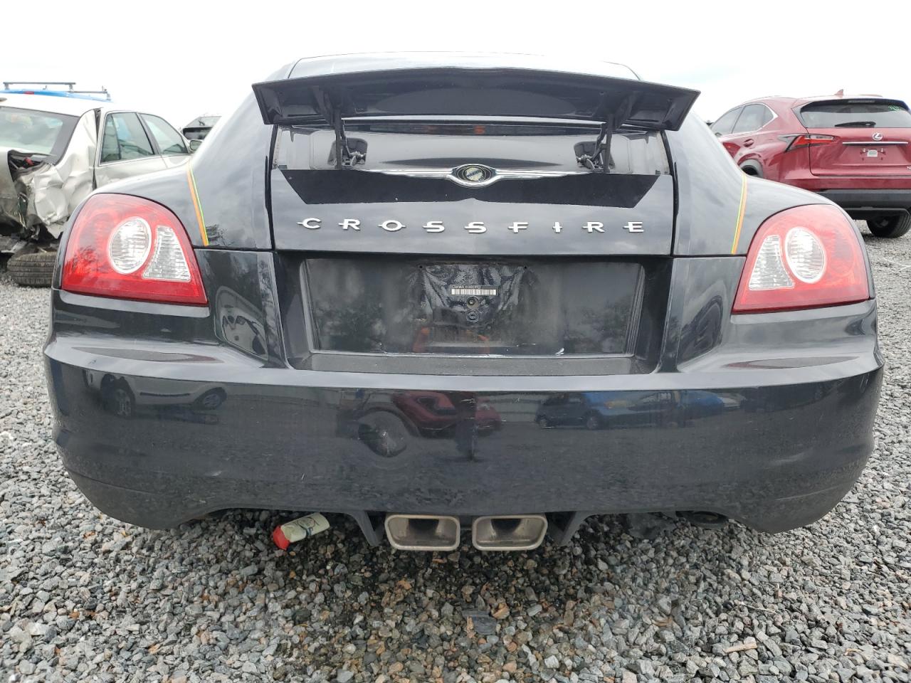 2006 Chrysler Crossfire VIN 1C3AN69LX6X069921 Copart auction photo, front end / side damage thumbnail 6