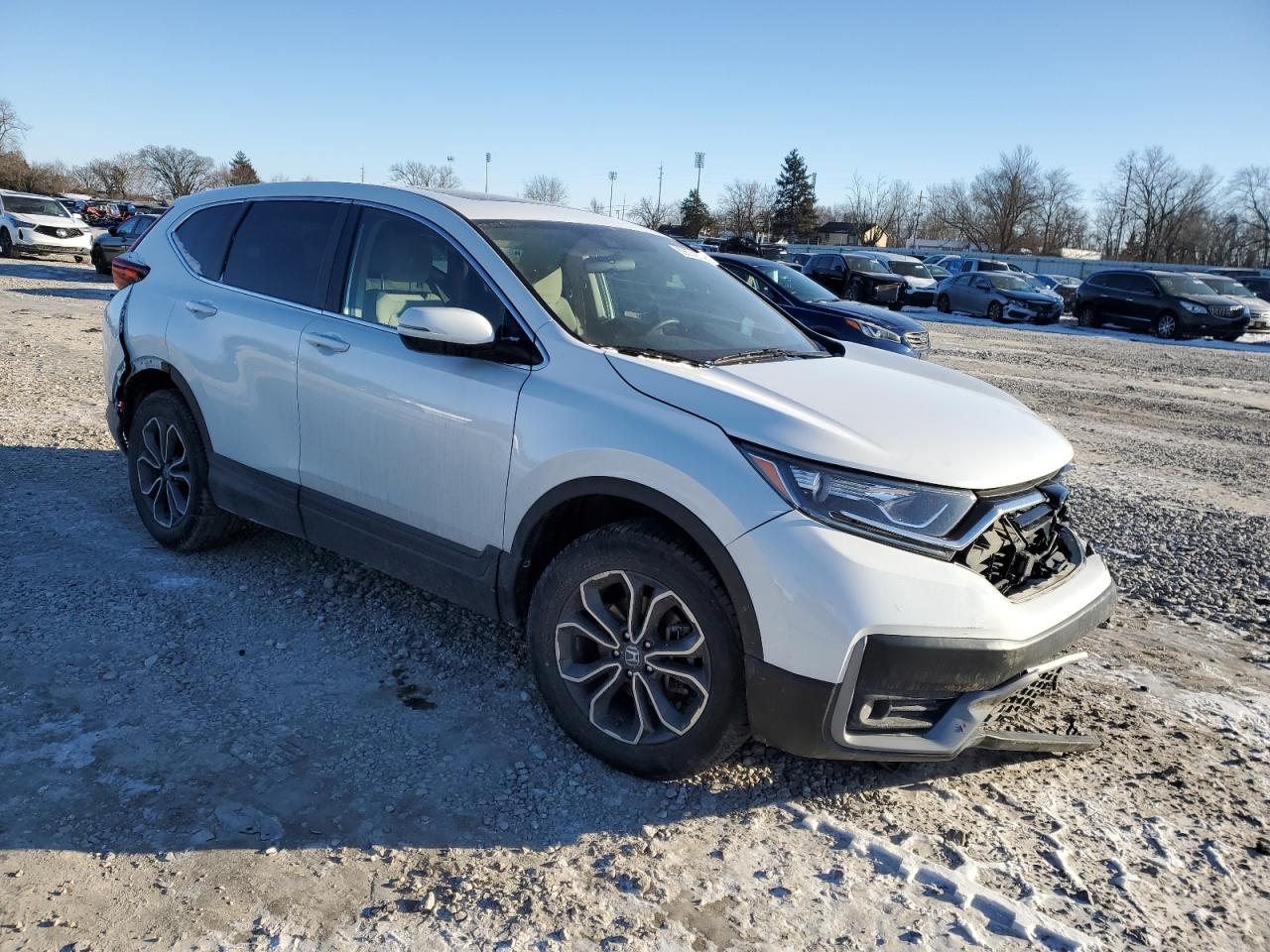 2021 Honda CR-V VIN 5J6RW2H51MA005512 Copart auction photo, front end / rear end damage thumbnail 4