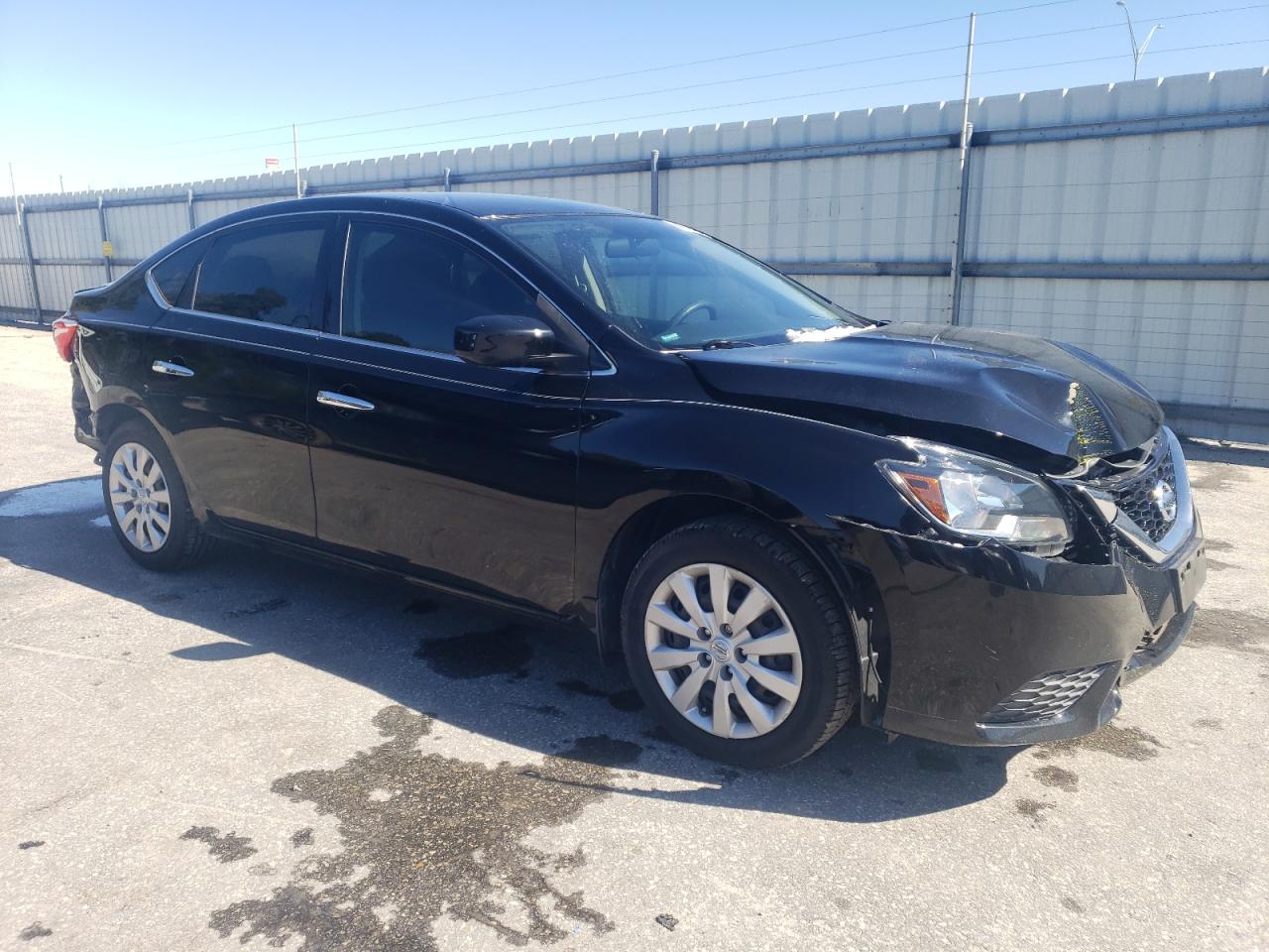 2019 Nissan Sentra VIN 3N1AB7AP3KY431074 Copart auction photo, rear end / front end damage thumbnail 4