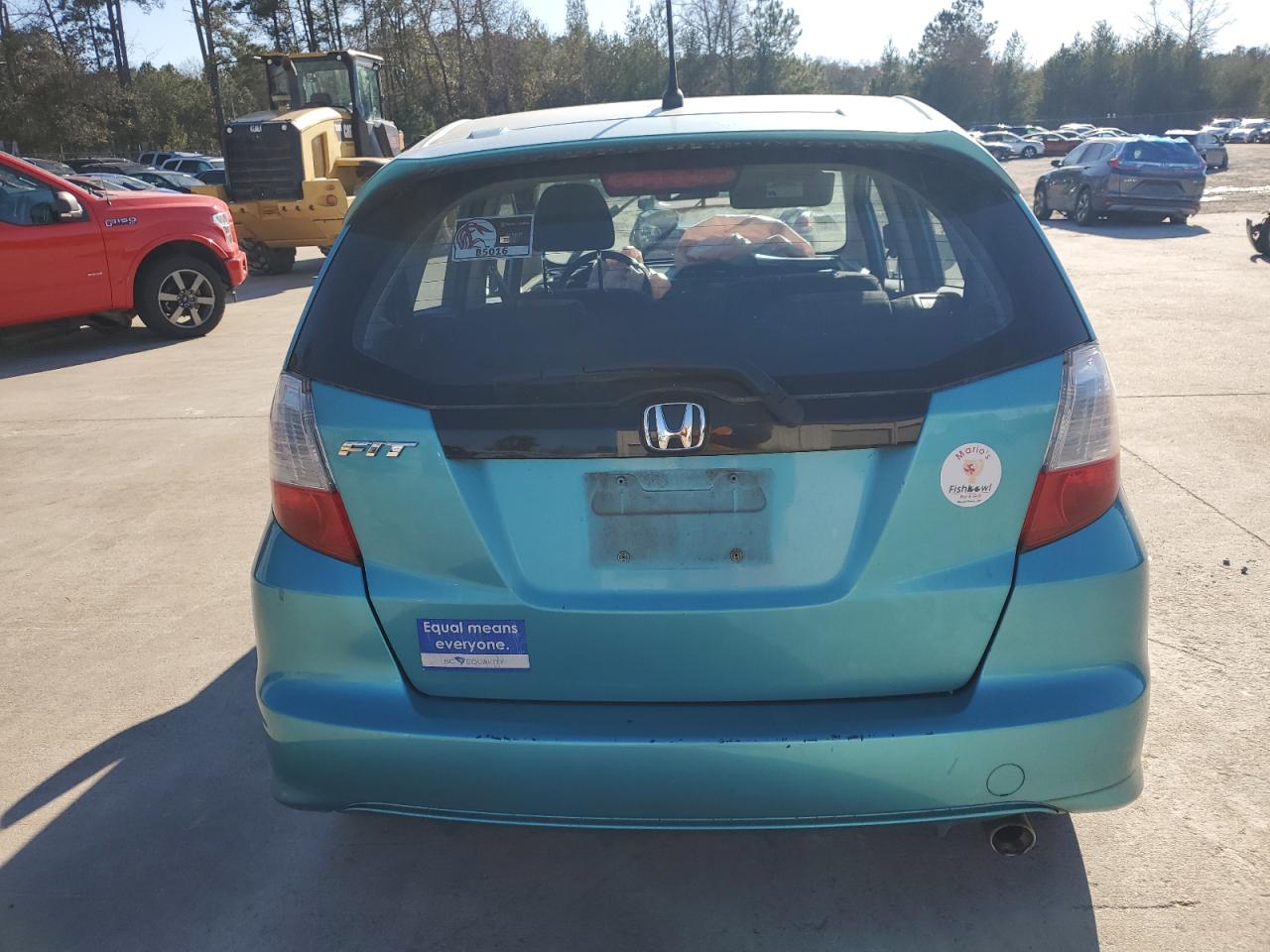 2013 Honda Fit VIN JHMGE8H5XDC016367 Copart auction photo, front end damage thumbnail 6