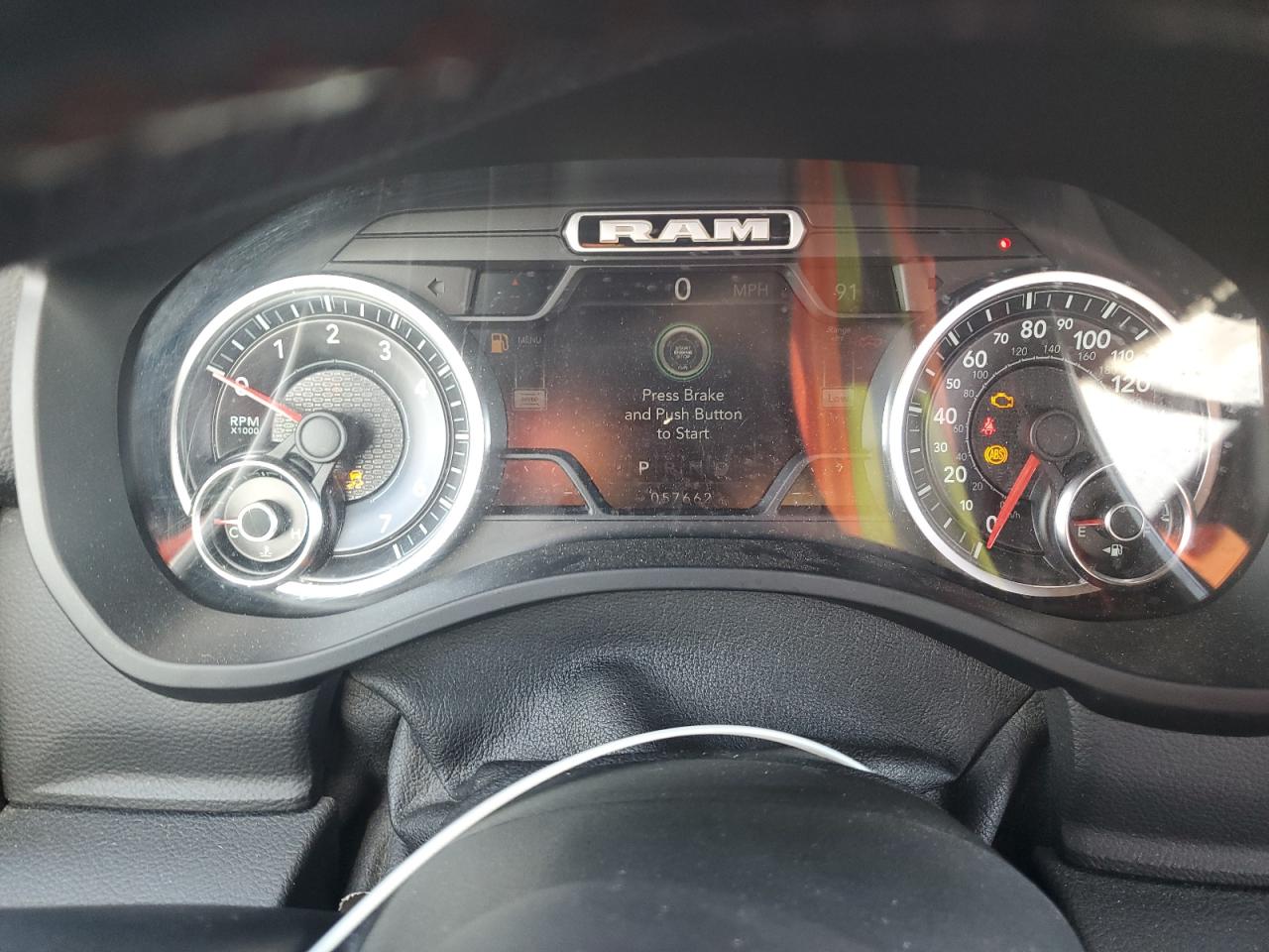 2019 RAM 1500 VIN 1C6SRFFT4KN577906 Copart auction photo, water/flood damage thumbnail 9