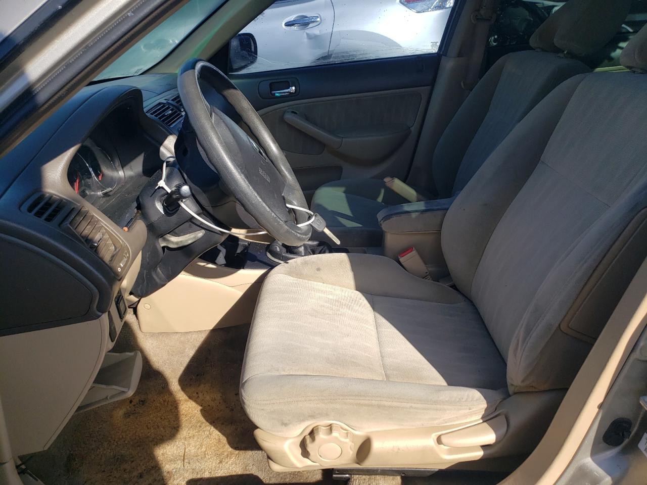 2005 Honda Civic VIN 2HGES156X5H552158 Copart auction photo, front end damage thumbnail 7
