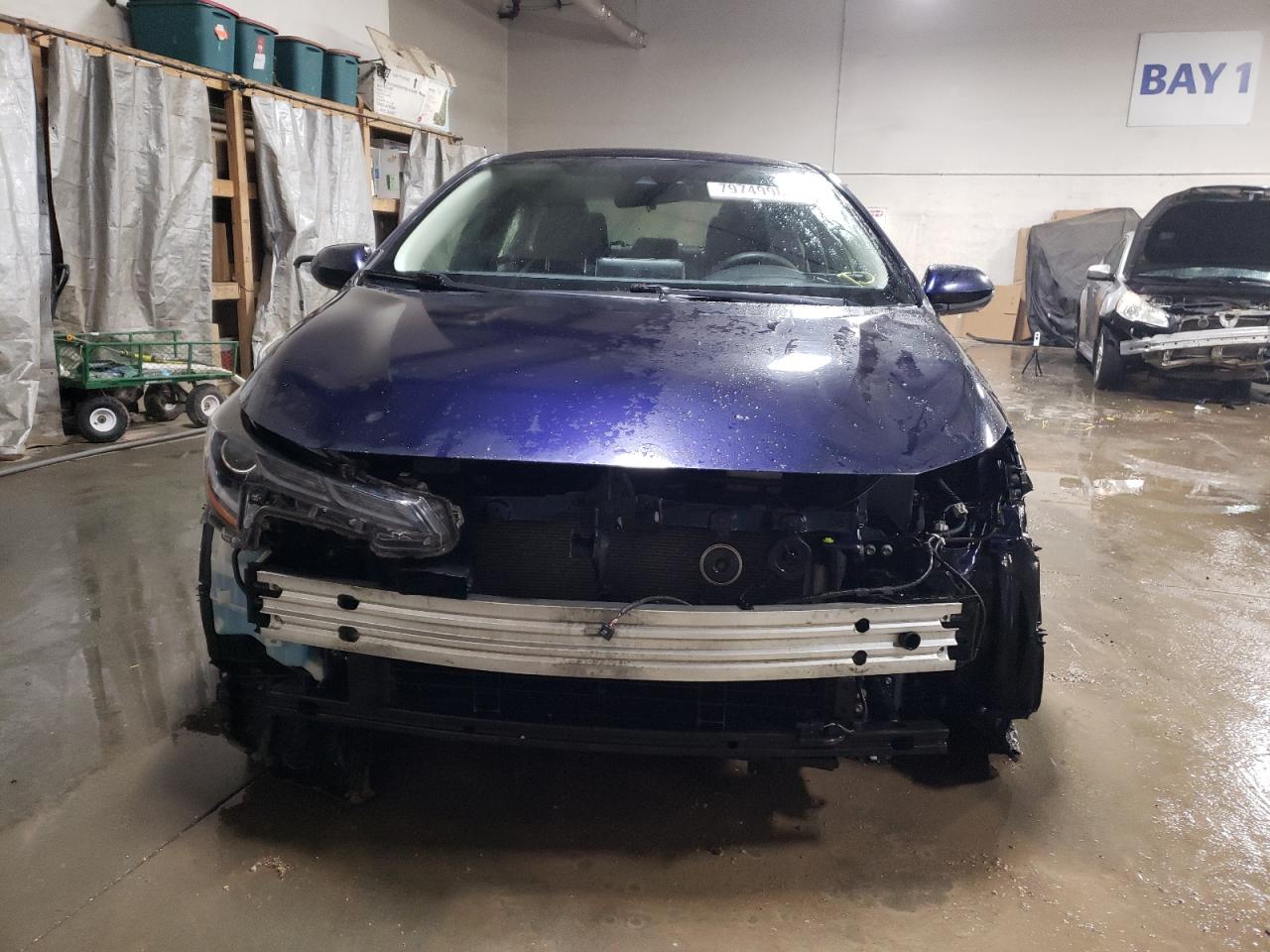 2020 Toyota Corolla VIN JTDEBRBE0LJ013861 Copart auction photo, front end damage thumbnail 5