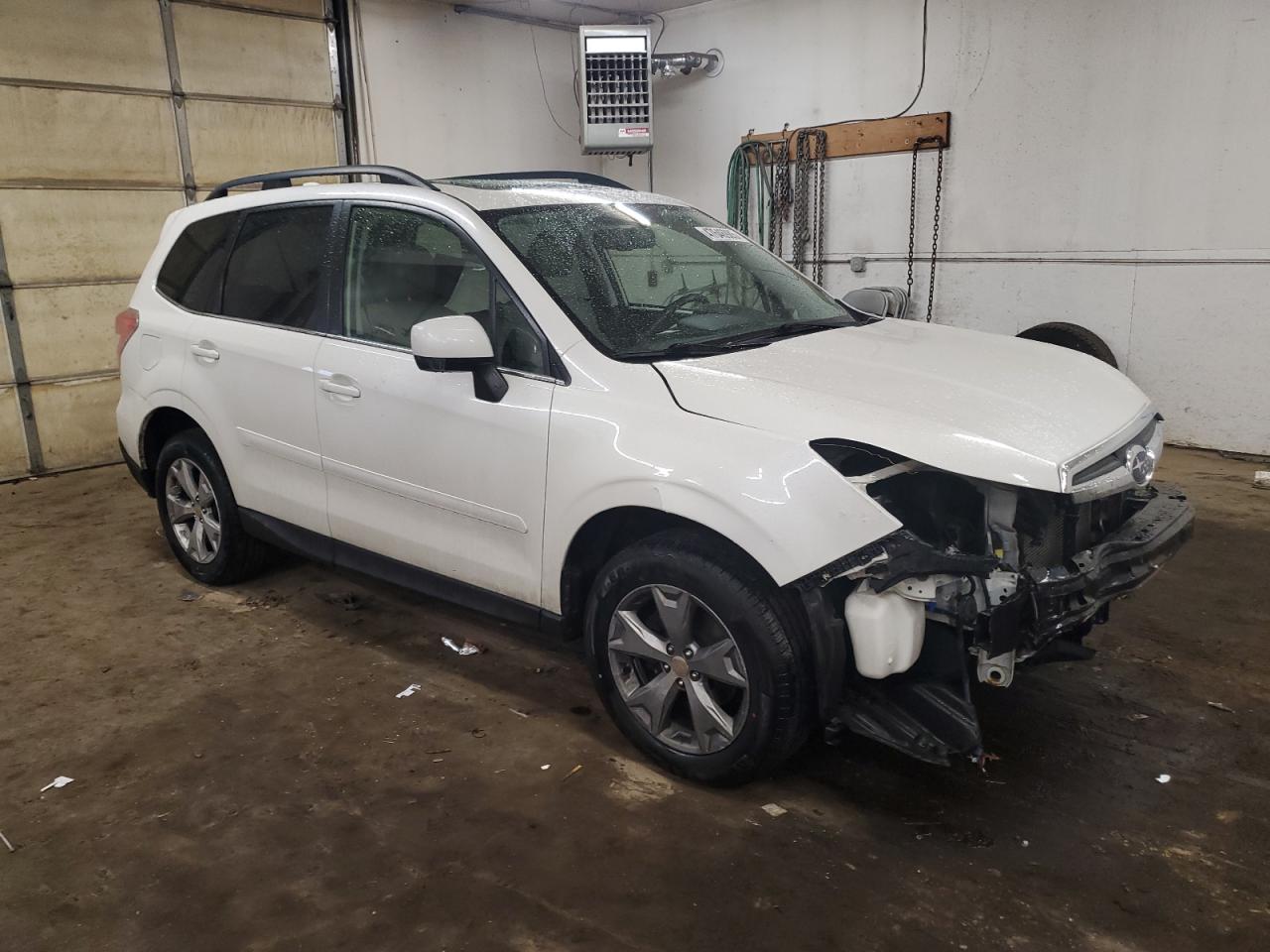2016 Subaru Forester VIN JF2SJAHCXGH465134 Copart auction photo, front end damage thumbnail 4