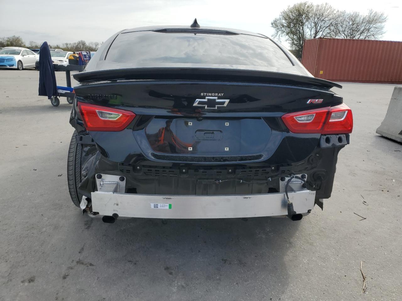 2021 Chevrolet Malibu VIN 1G1ZG5ST9MF087805 Copart auction photo, rear end / minor dent/scratches damage thumbnail 6