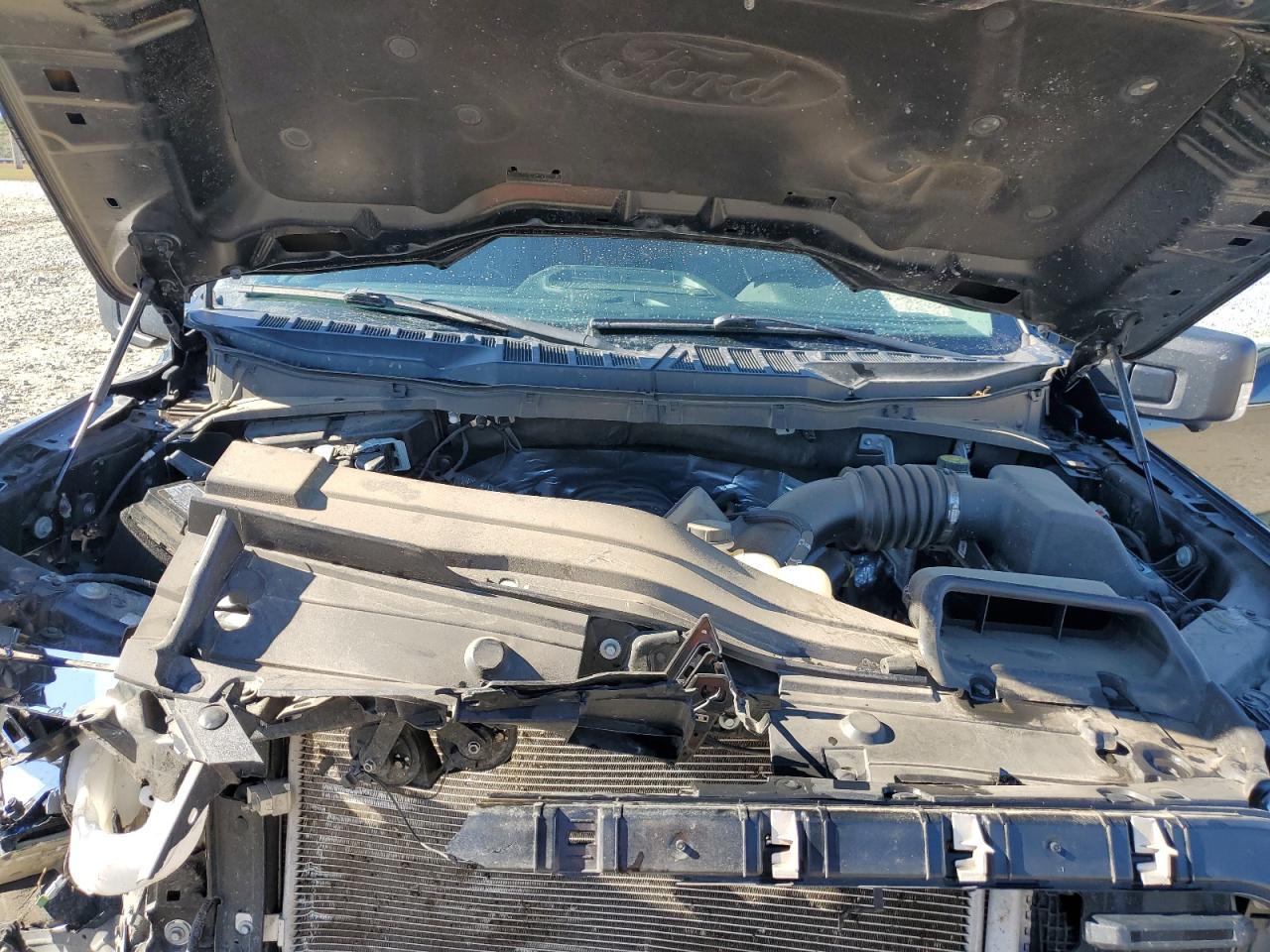 2023 Ford F-150 VIN 1FTFW1E5XPFB20723 Copart auction photo, front end / rear end damage thumbnail 11