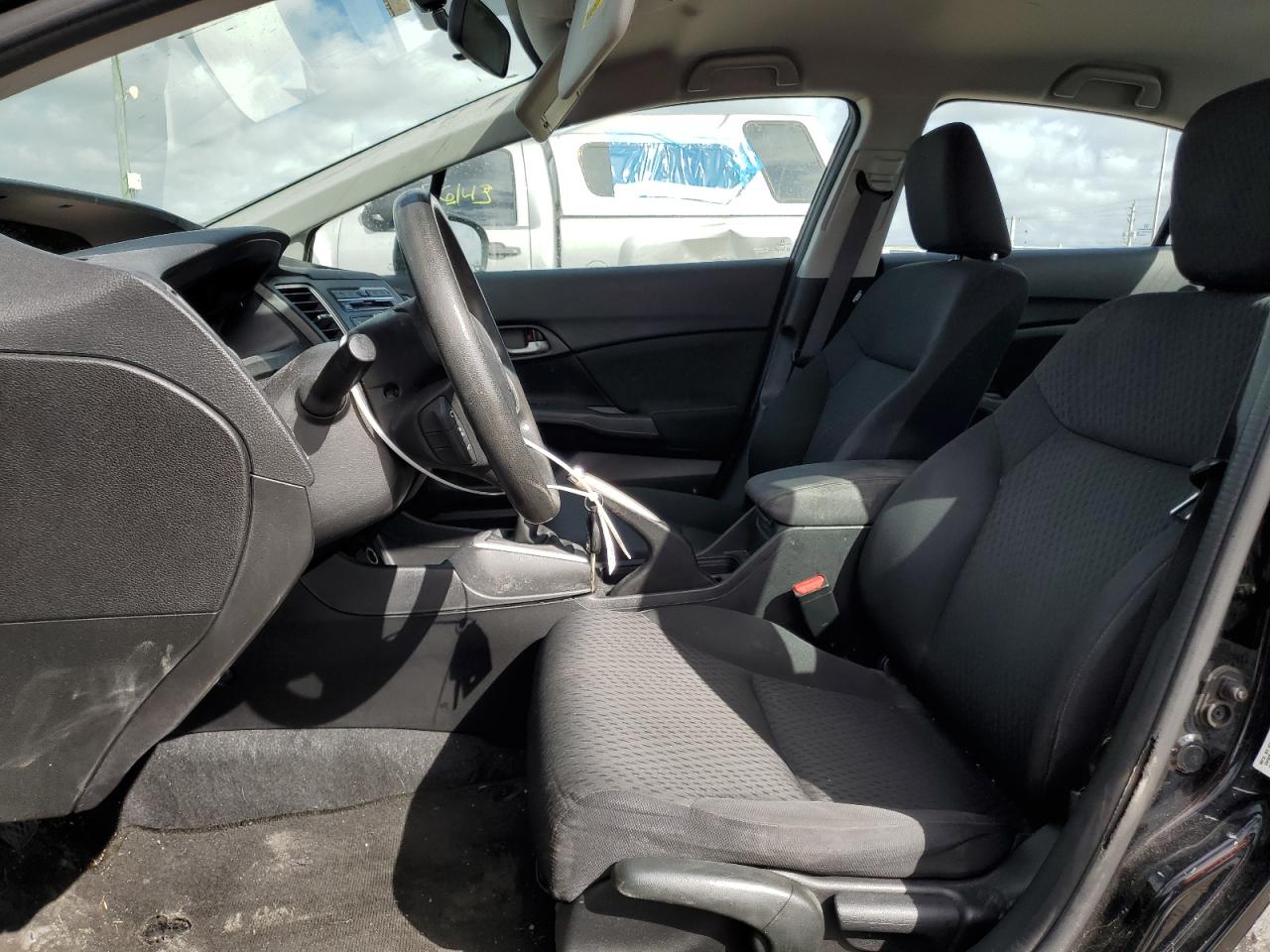 2015 Honda Civic VIN 19XFB2E52FE007181 Copart auction photo, front end / water/flood damage thumbnail 7