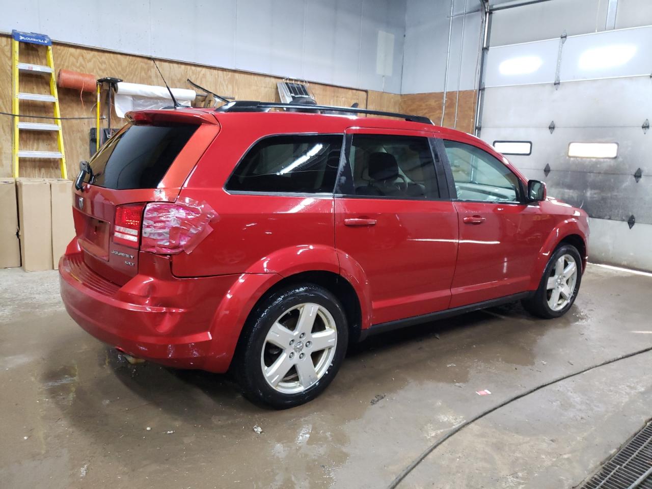 2010 Dodge Journey VIN 3D4PH5FV0AT166534 Copart auction photo, front end / minor dent/scratches damage thumbnail 3
