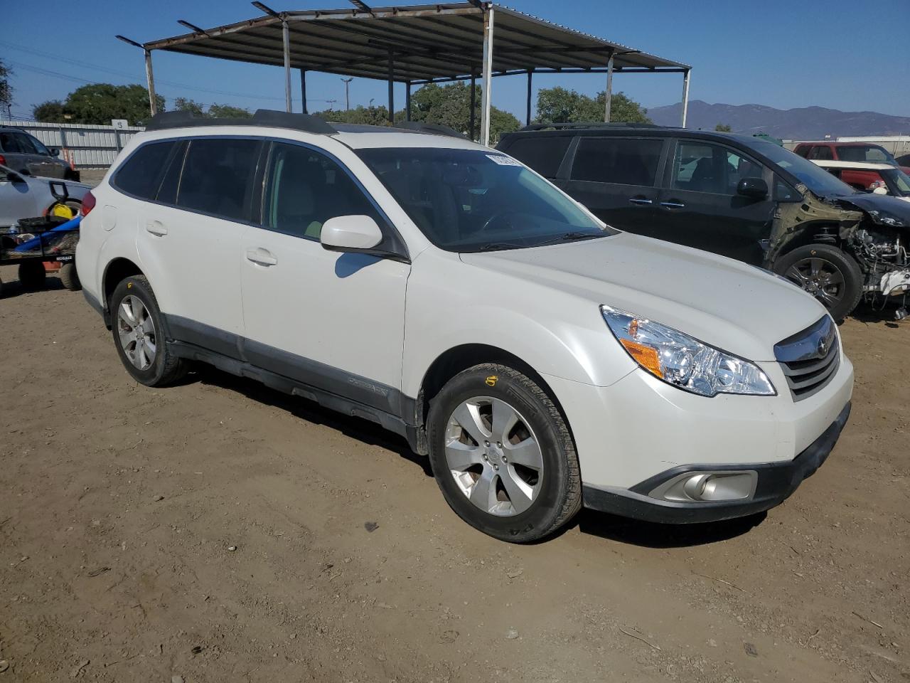 2010 Subaru Outback VIN 4S4BRBKC5A3346610 Copart auction photo, side damage thumbnail 4