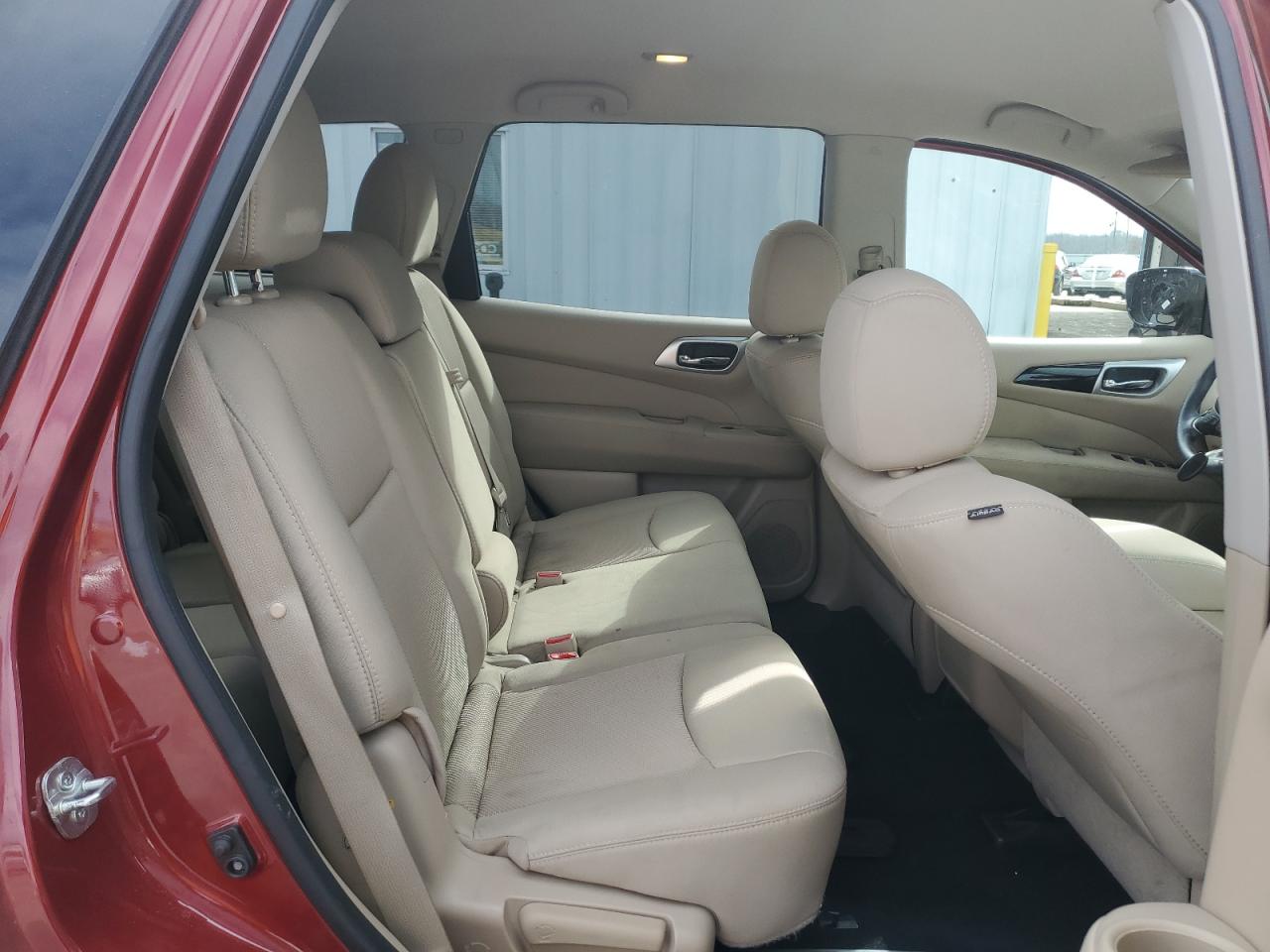 2017 Nissan Pathfinder VIN 5N1DR2MN1HC693806 Copart auction photo, front end / side damage thumbnail 11