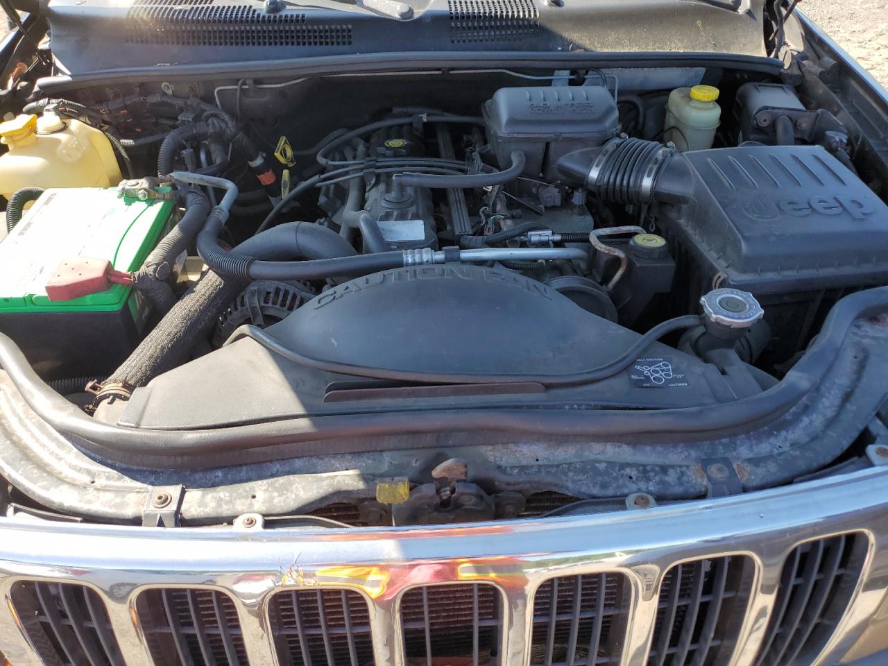 2000 Jeep Grand Cherokee VIN 1J4GW48S6YC112428 Copart auction photo, front end / rear end damage thumbnail 12