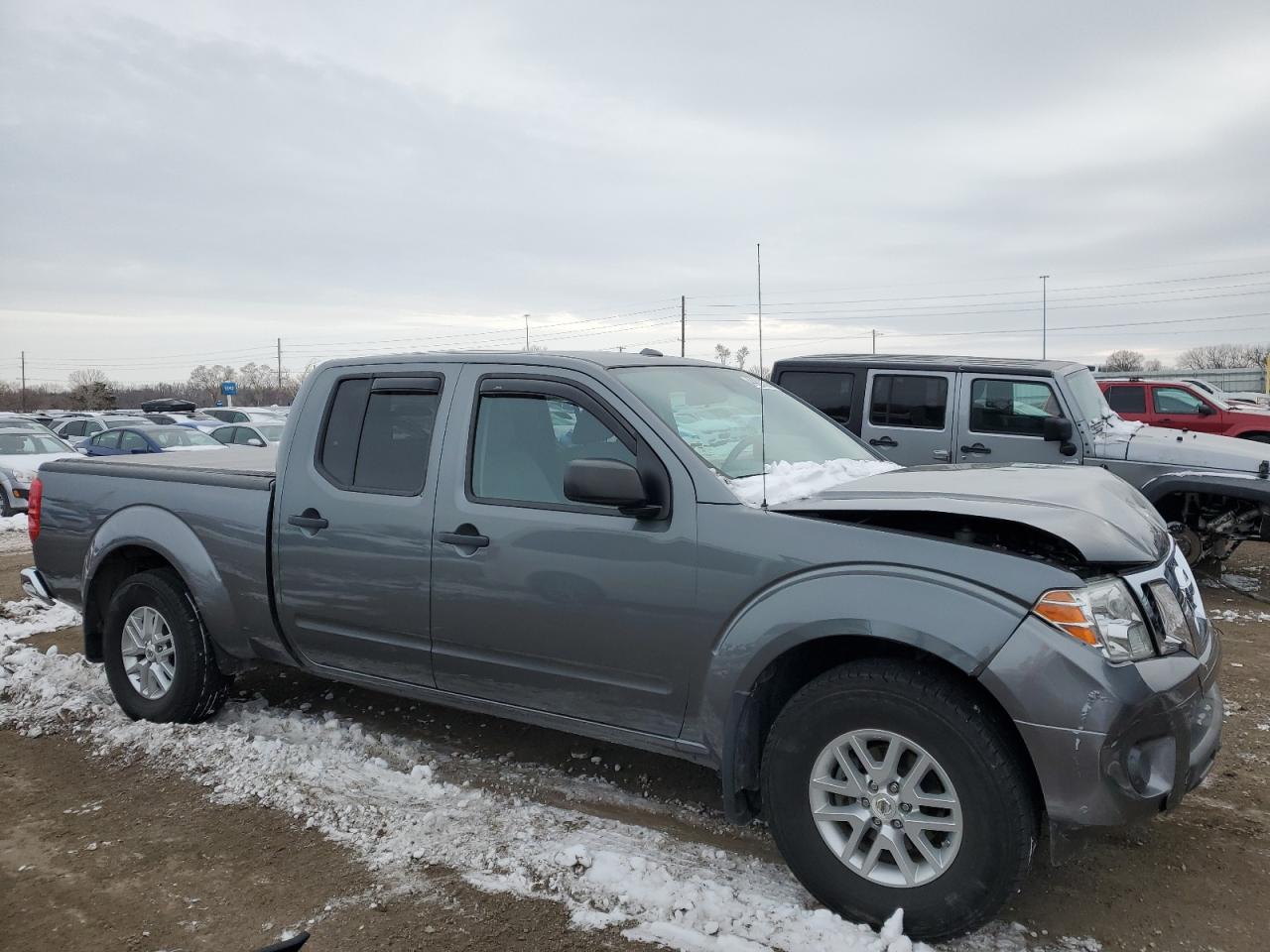 2016 Nissan Navara (Frontier) VIN 1N6AD0FV7GN767026 Copart auction photo, front end damage thumbnail 4