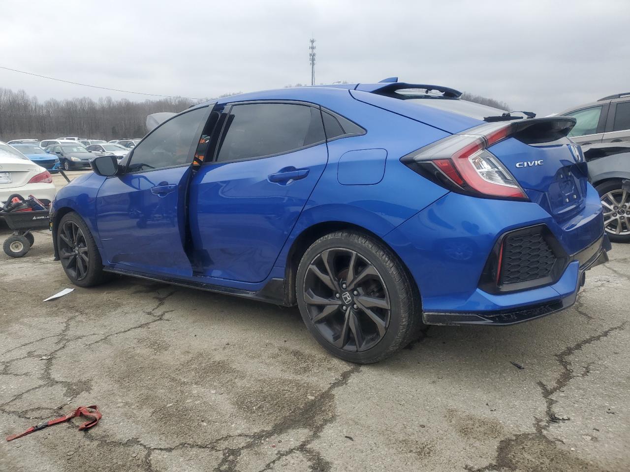 2017 Honda Civic VIN SHHFK7H42HU213824 Copart auction photo, all over damage thumbnail 2