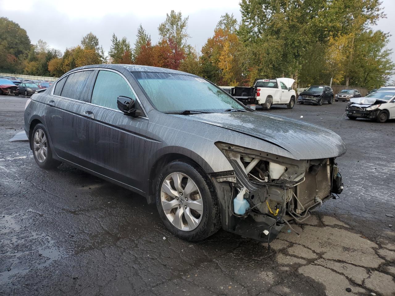2010 Honda Accord VIN 1HGCP2F86AA110226 Copart auction photo, front end damage thumbnail 3