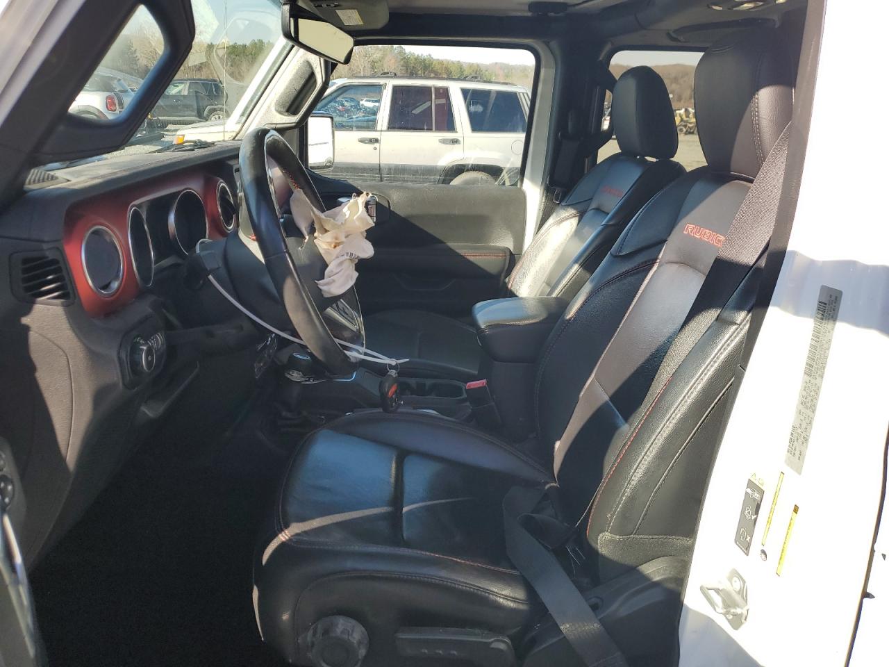 2020 Jeep Wrangler VIN 1C4HJXFG7LW140402 Copart auction photo, front end / undercarriage damage thumbnail 7