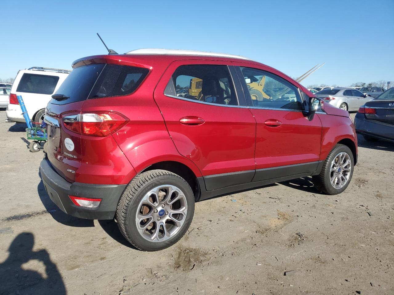 2019 Ford EcoSport VIN MAJ6S3KL4KC282440 Copart auction photo, minor dent/scratches damage thumbnail 3