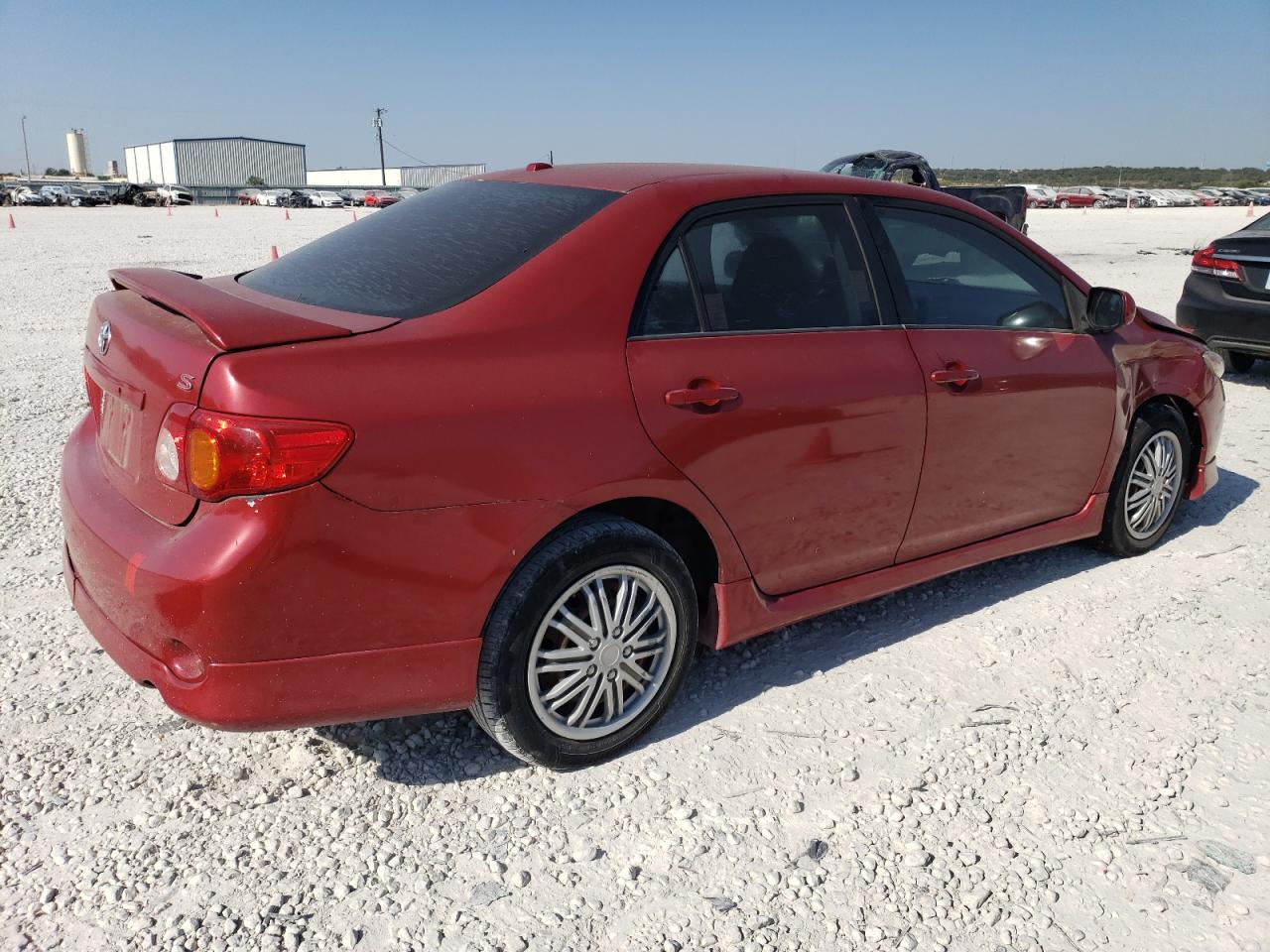 2009 Toyota Corolla VIN 1NXBU40E59Z010198 Copart auction photo, front end damage thumbnail 3