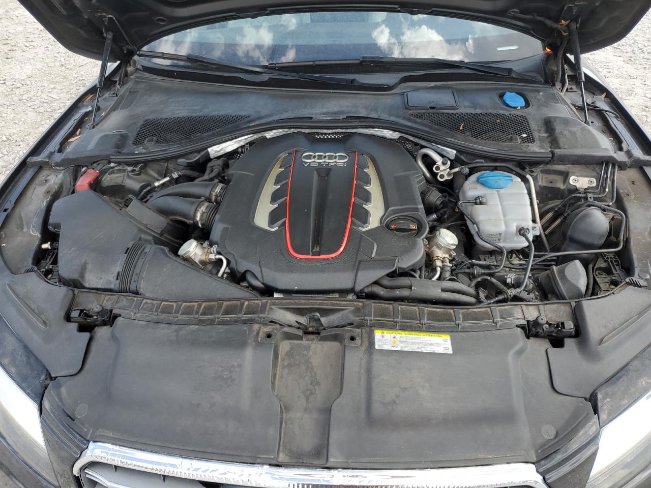 2013 Audi S7 VIN WAUW2BFC1DN153798 Copart auction photo, front end damage thumbnail 11