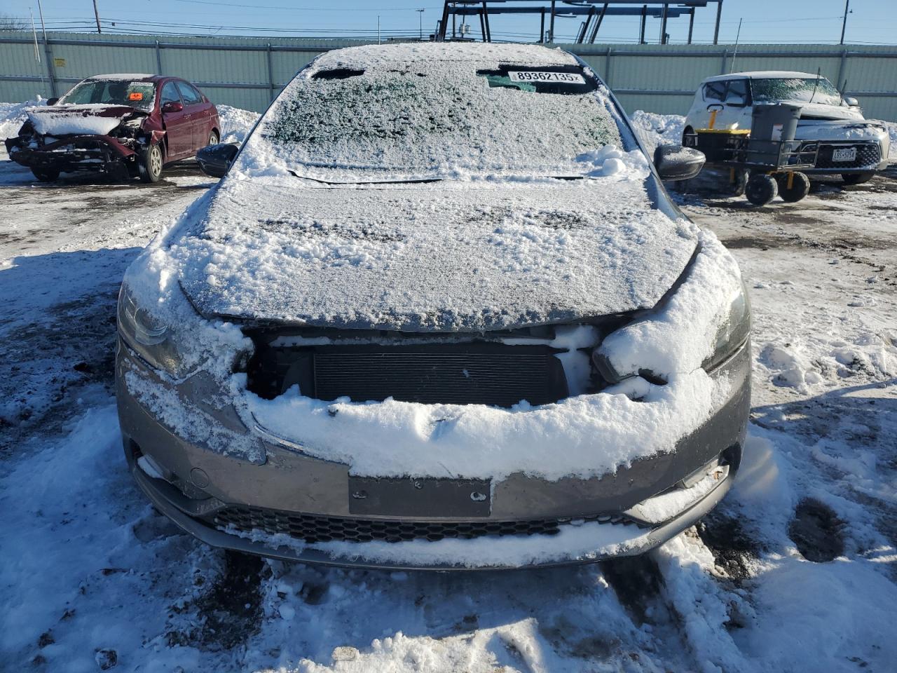 2016 KIA Forte VIN KNAFX4A8XG5522677 Copart auction photo, front end / rear end damage thumbnail 5