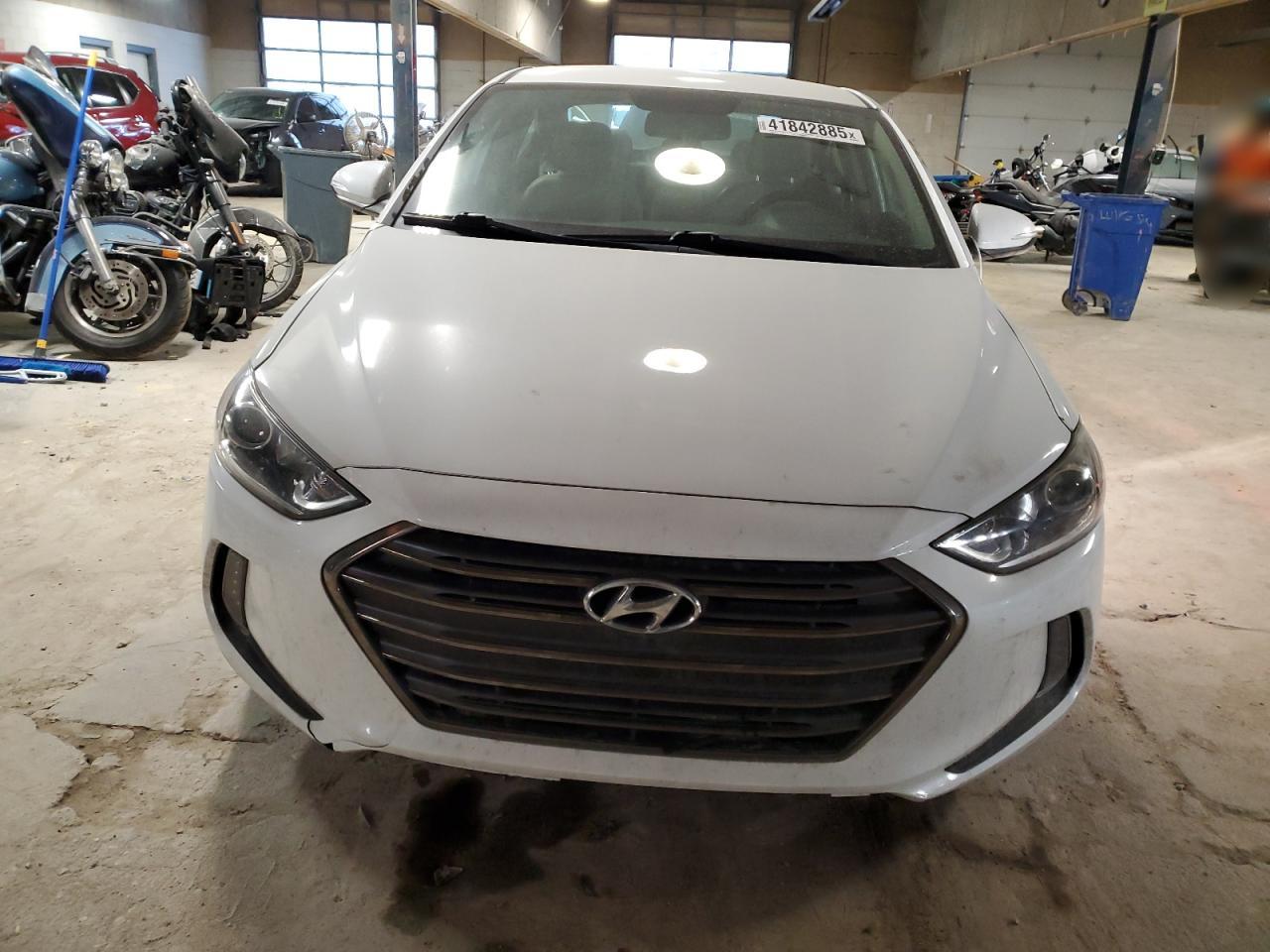 2017 Hyundai Elantra VIN 5NPD84LF7HH044867 Copart auction photo, undercarriage / mechanical damage thumbnail 5