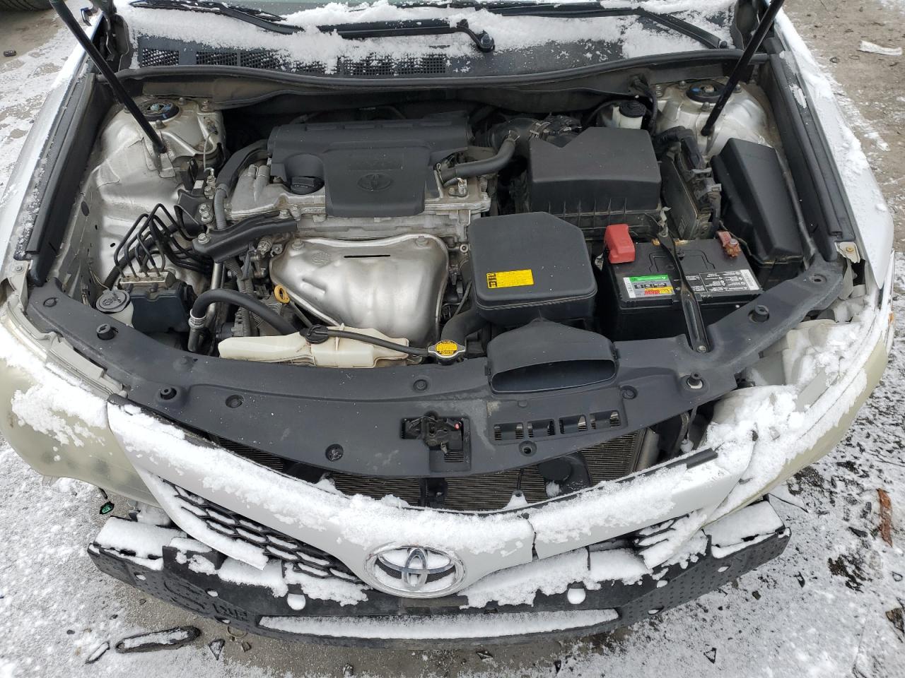 2014 Toyota Camry VIN 4T1BF1FKXEU746859 Copart auction photo, front end / hail damage thumbnail 11