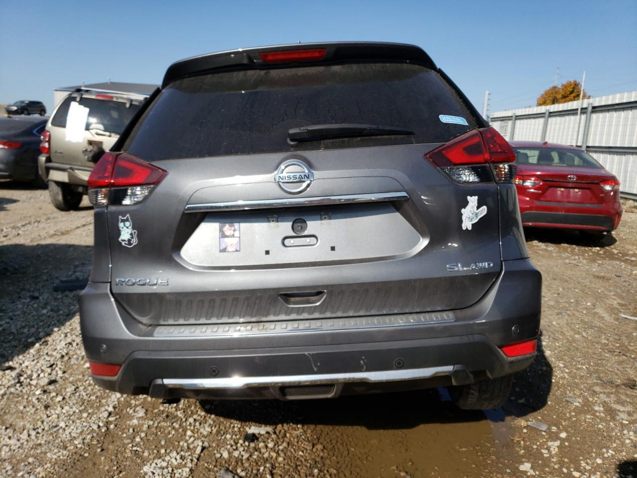 2019 Nissan Rogue VIN 5N1AT2MV4KC772723 Copart auction photo, all over damage thumbnail 6