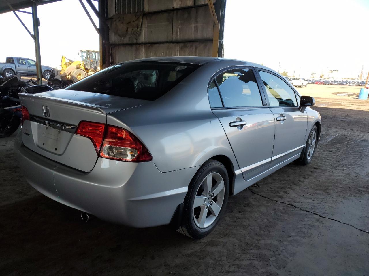 2011 Honda Civic VIN 2HGFA1F65BH505332 Copart auction photo, rear end damage thumbnail 3