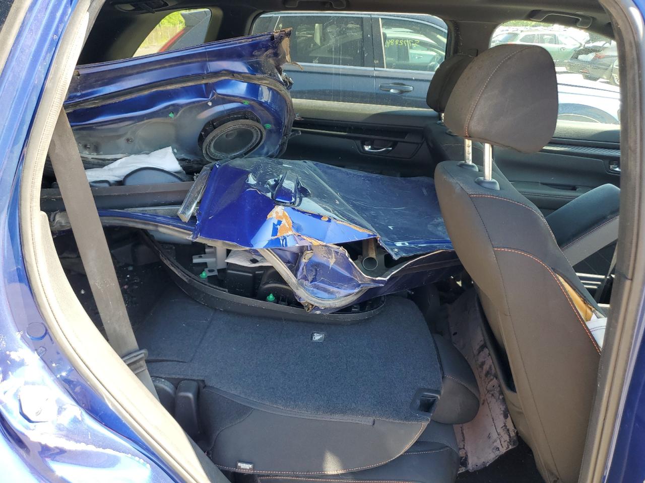 2025 Honda CR-V VIN 2HKRS6H59SH805988 Copart auction photo, side damage thumbnail 11