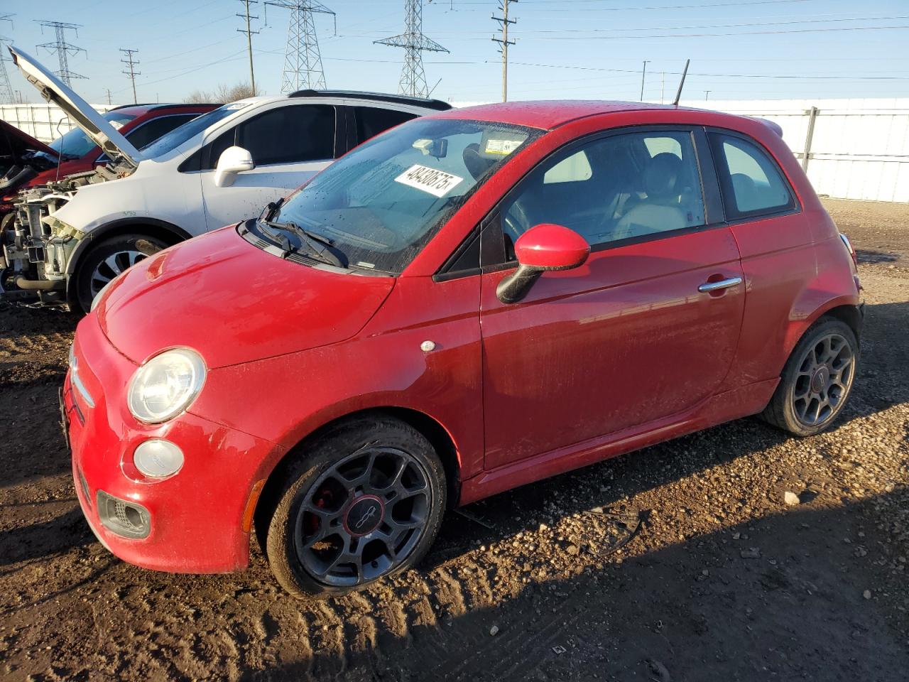 2012 Fiat 500 VIN 3C3CFFBR9CT104332