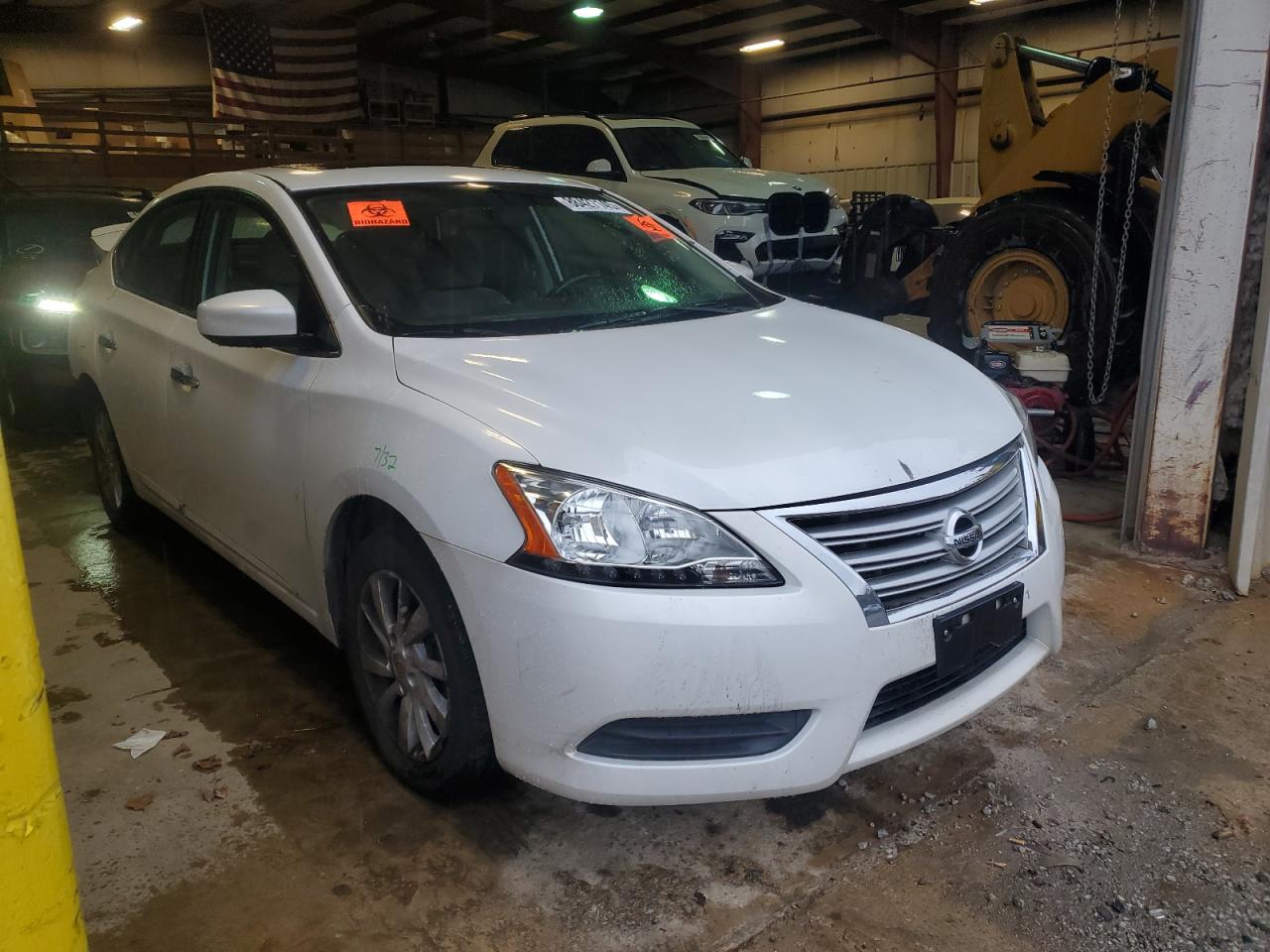 2015 Nissan Sentra VIN 3N1AB7AP3FY359928 Copart auction photo, rear end damage thumbnail 4