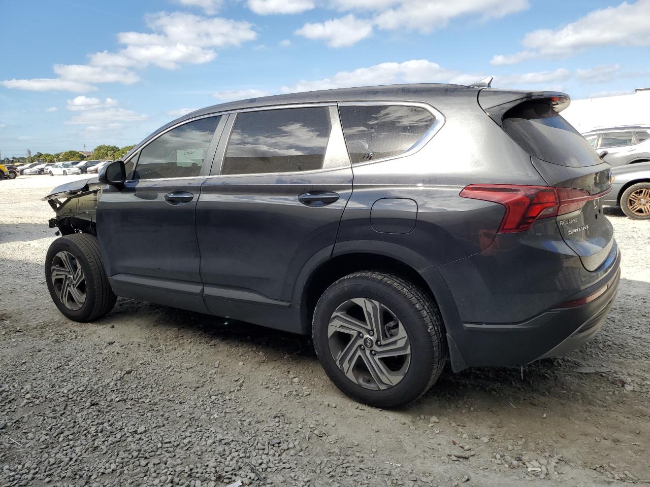 2023 Hyundai Santa Fe VIN 5NMS1DAJ3PH599068 Copart auction photo, front end damage thumbnail 2