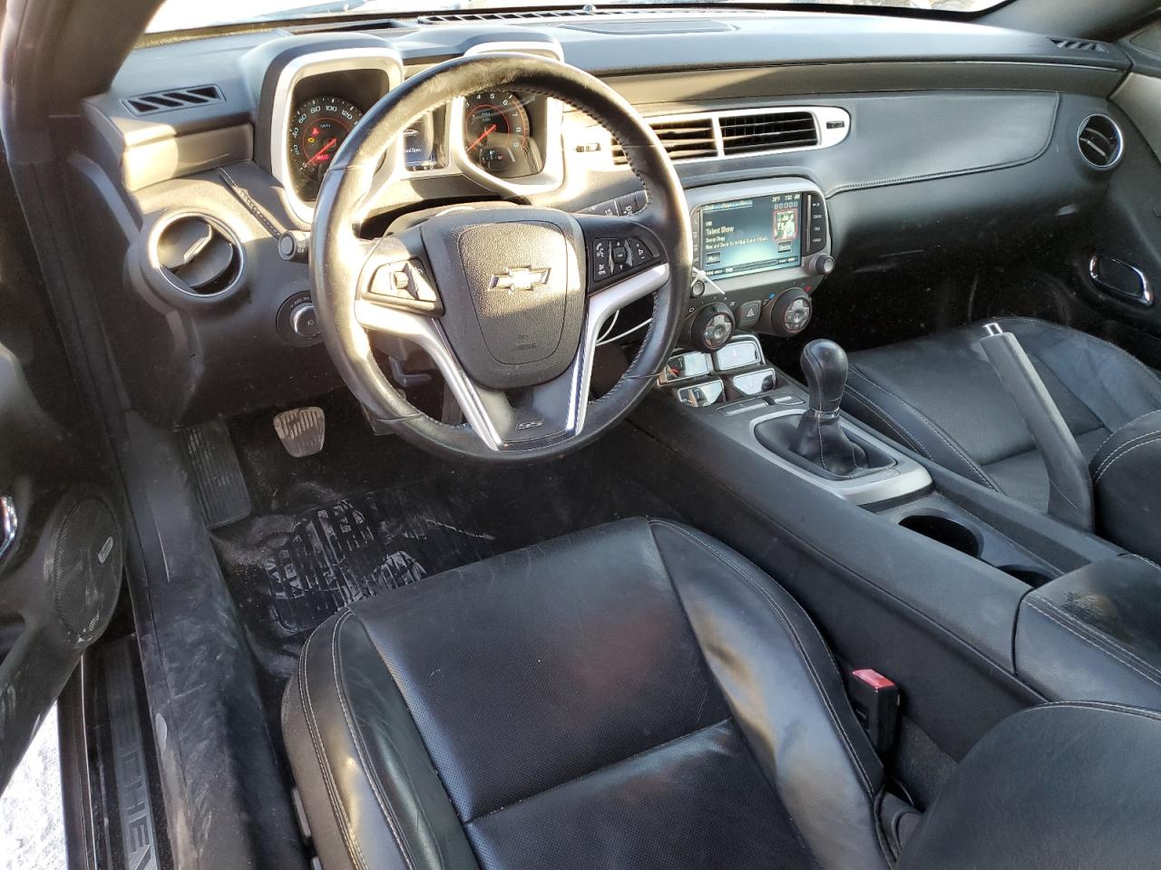 2014 Chevrolet Camaro VIN 2G1FT1EW2E9261348 Copart auction photo, front end / undercarriage damage thumbnail 8