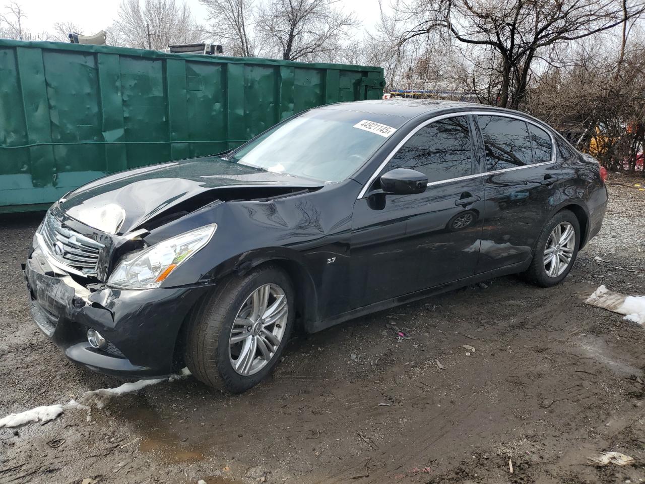 2015 Infiniti Q40 VIN JN1CV6AR0FM520203 - Copart auction photo