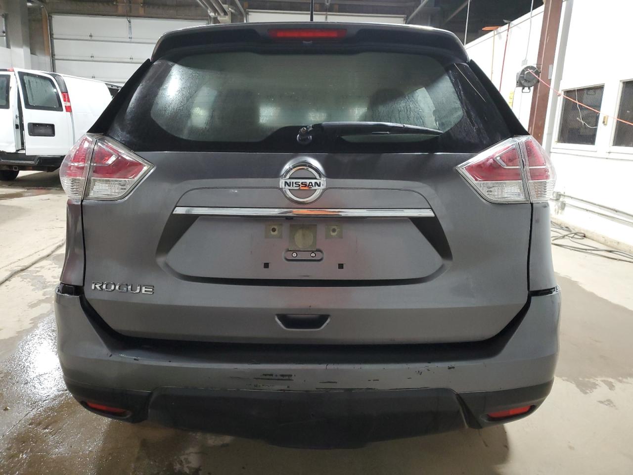 2016 Nissan Rogue VIN JN8AT2MT4GW007394 Copart auction photo, front end / rear end damage thumbnail 6