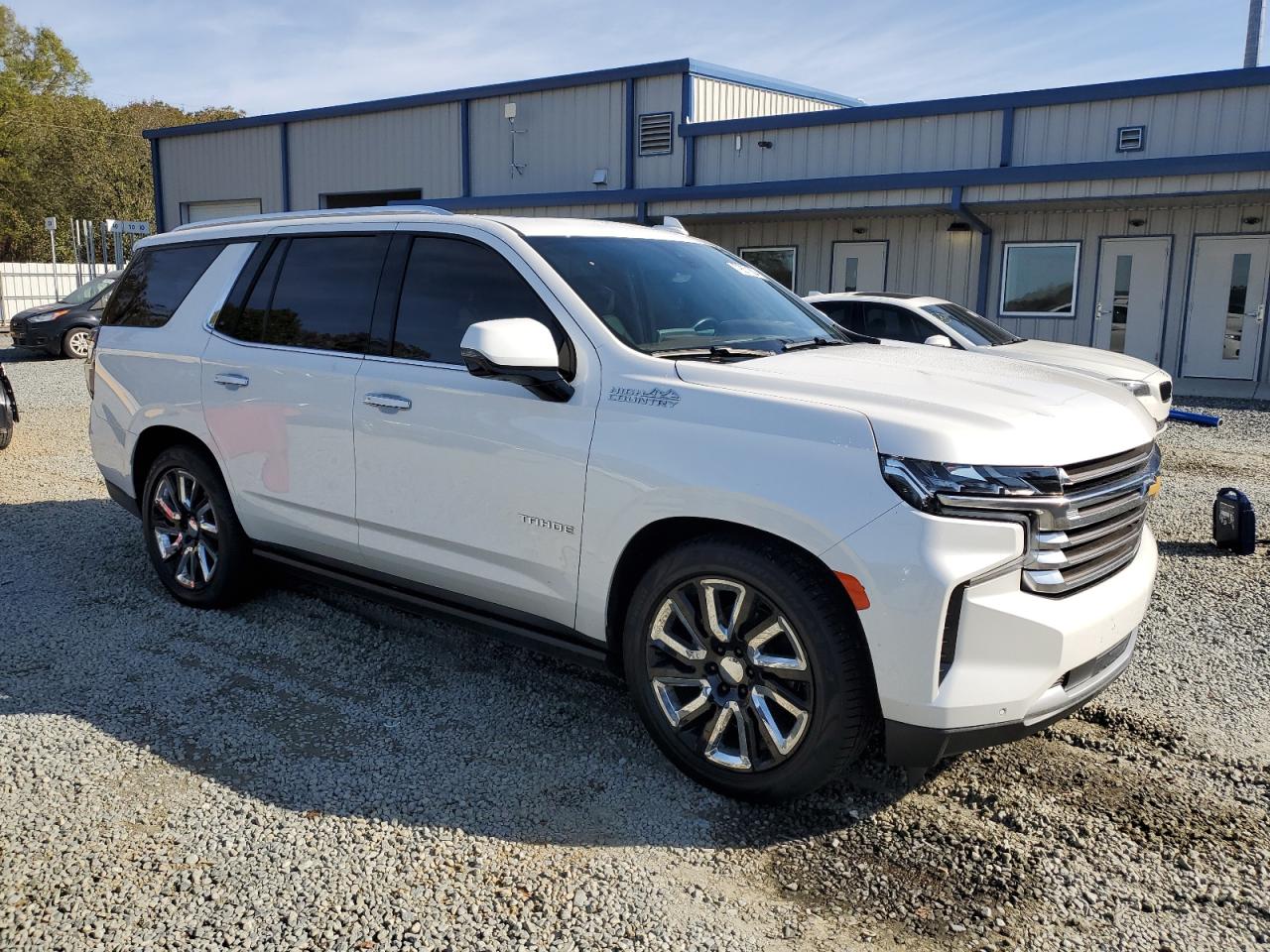 2021 Chevrolet Tahoe VIN 1GNSKTKLXMR228088 Copart auction photo, front end / undercarriage damage thumbnail 4