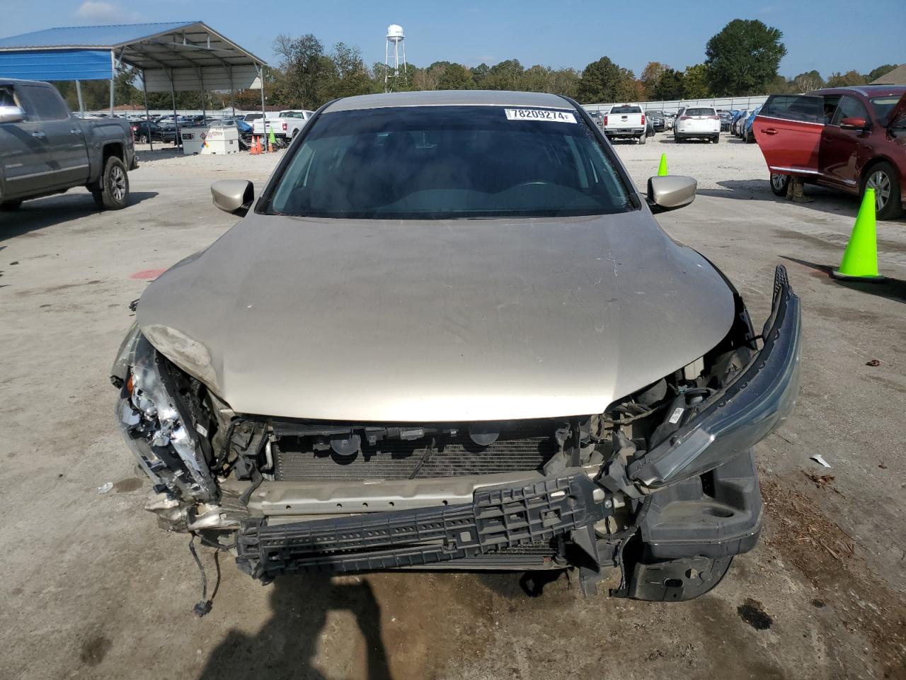 2014 Honda Accord VIN 1HGCR2F54EA191538 Copart auction photo, front end damage thumbnail 5