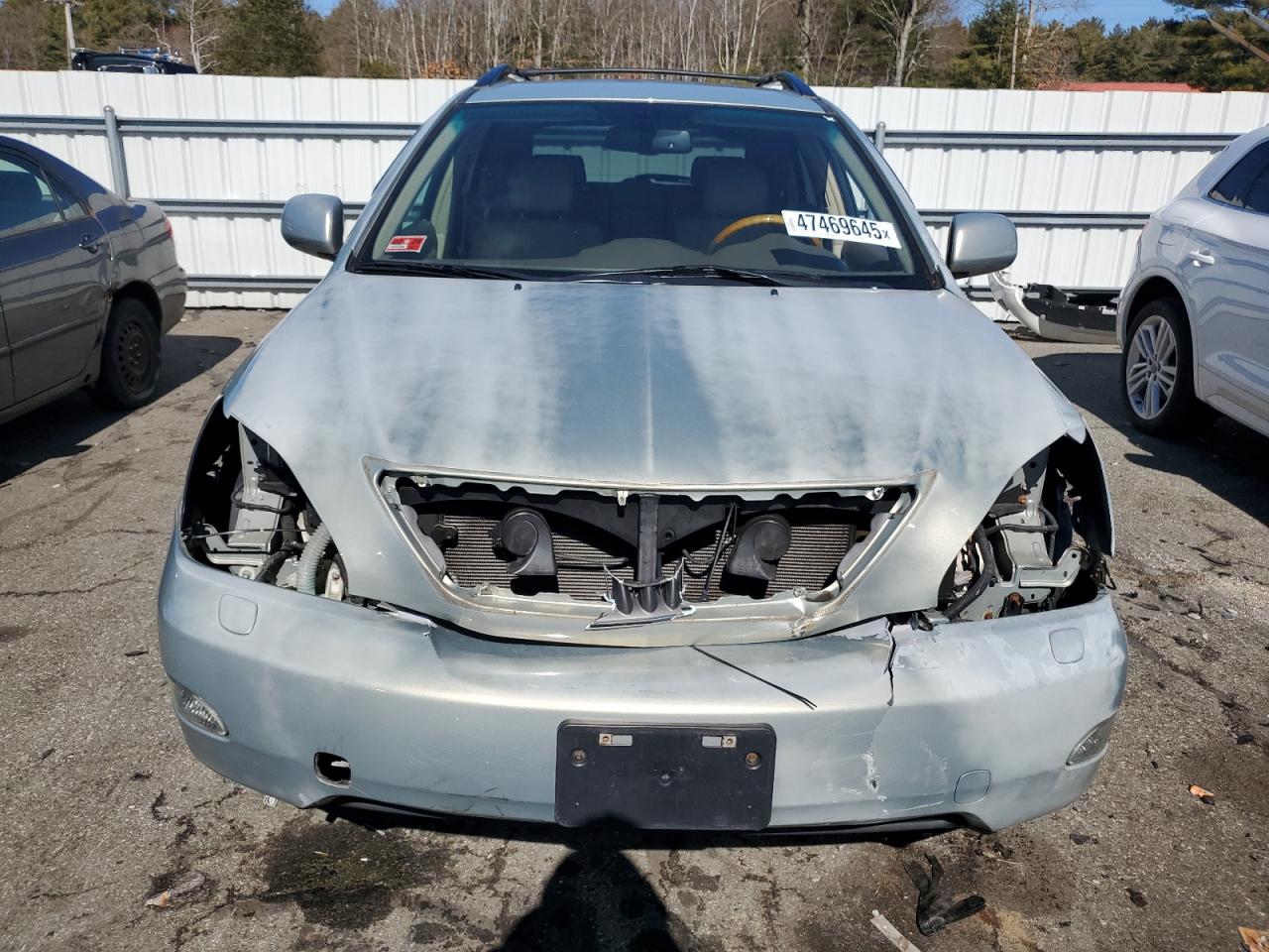 2009 Lexus RX VIN 2T2HK31U69C115345 Copart auction photo, front end damage thumbnail 5