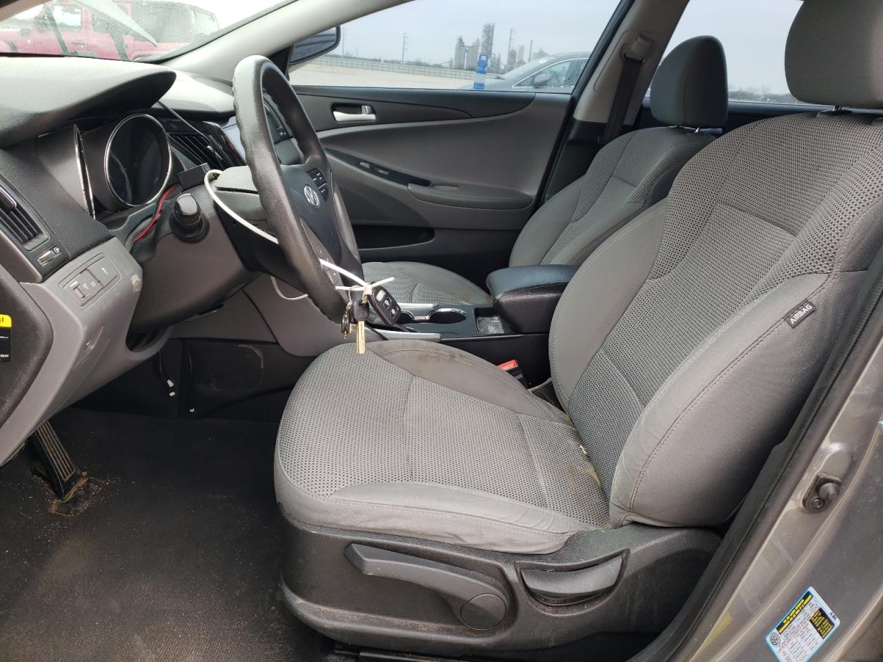 2014 Hyundai Sonata VIN 5NPEB4AC7EH901554 Copart auction photo, front end damage thumbnail 7