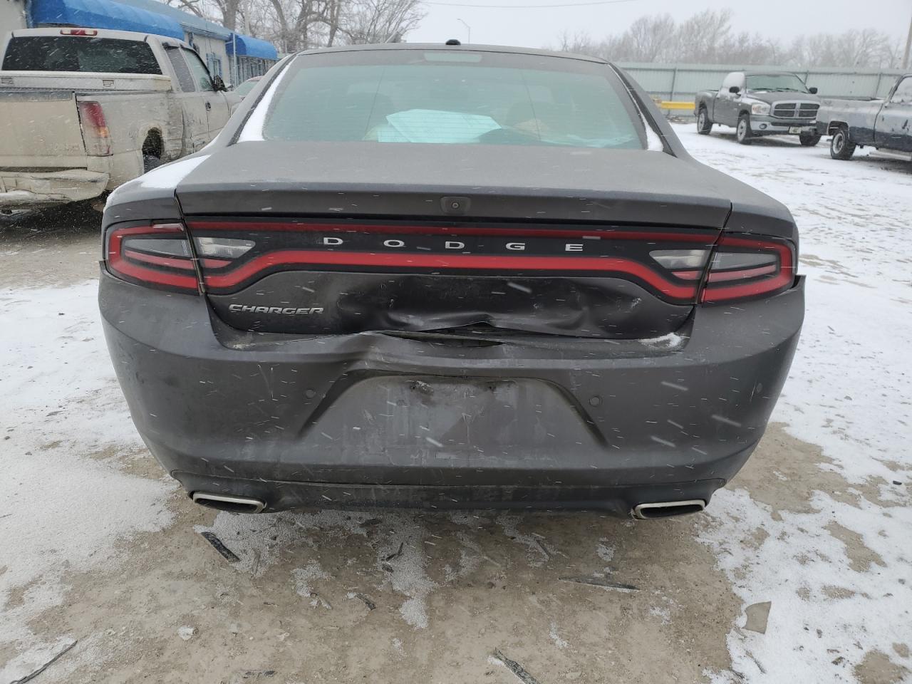 2020 Dodge Charger VIN 2C3CDXBG9LH129413 Copart auction photo, rear end / front end damage thumbnail 6